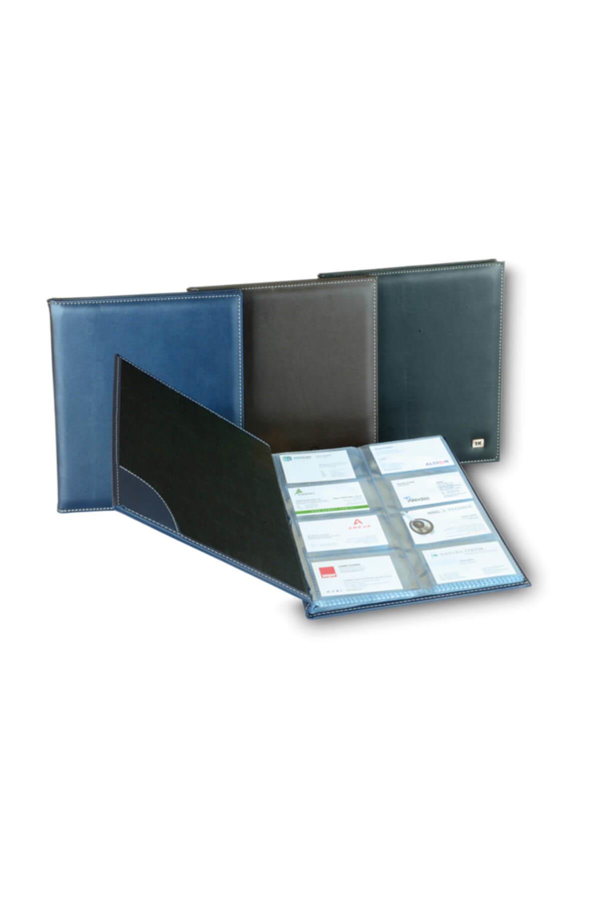 2K Kartvizit Albümü Suni Deri 8 Pencere 384 LÜ 23x26 502