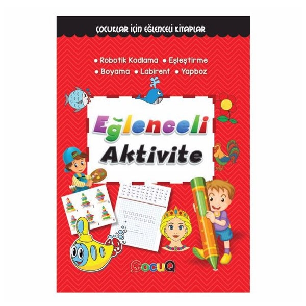 4E Eğlenceli Aktivite Serisi 1-6 Takım ÇocuQ Yayınevi