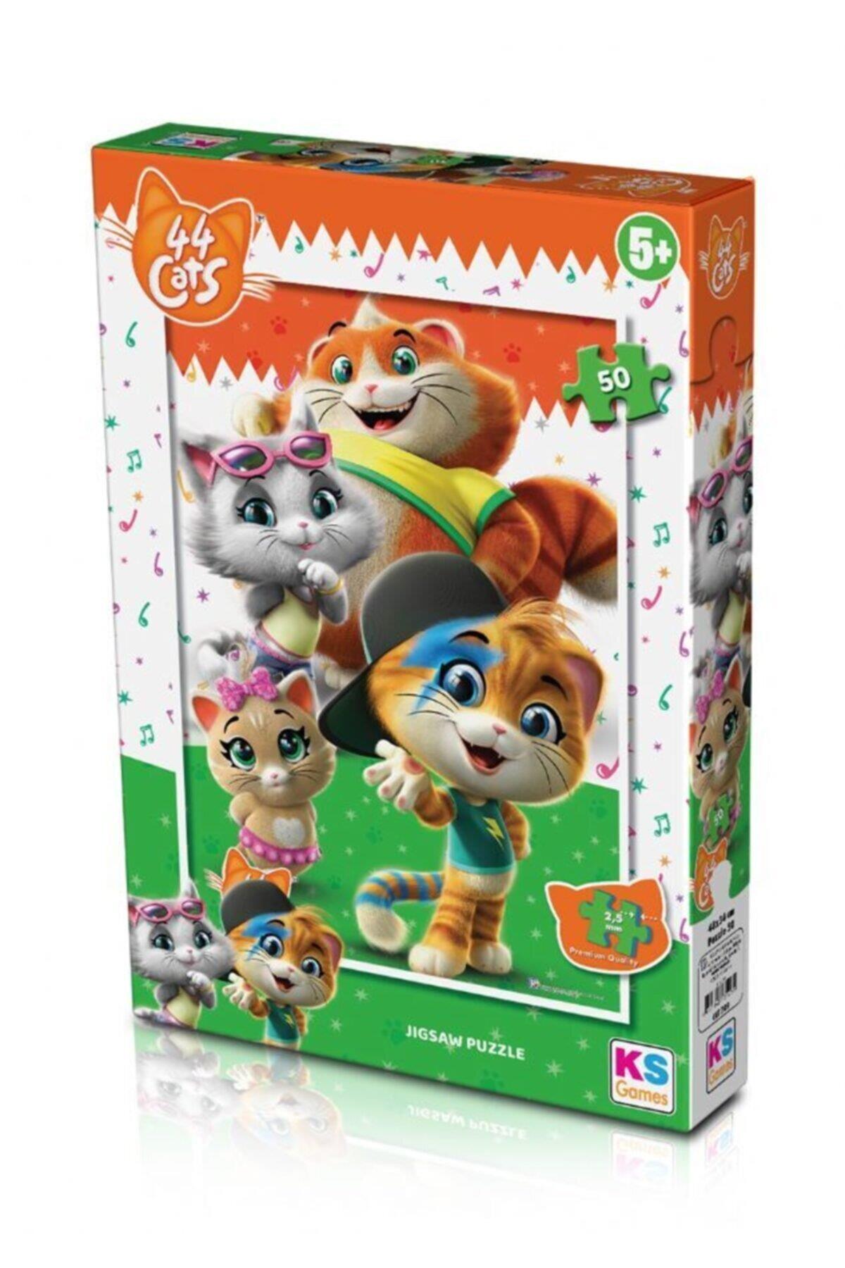 Ks Games 44 Cats Puzzle 50 Parça Puzzle