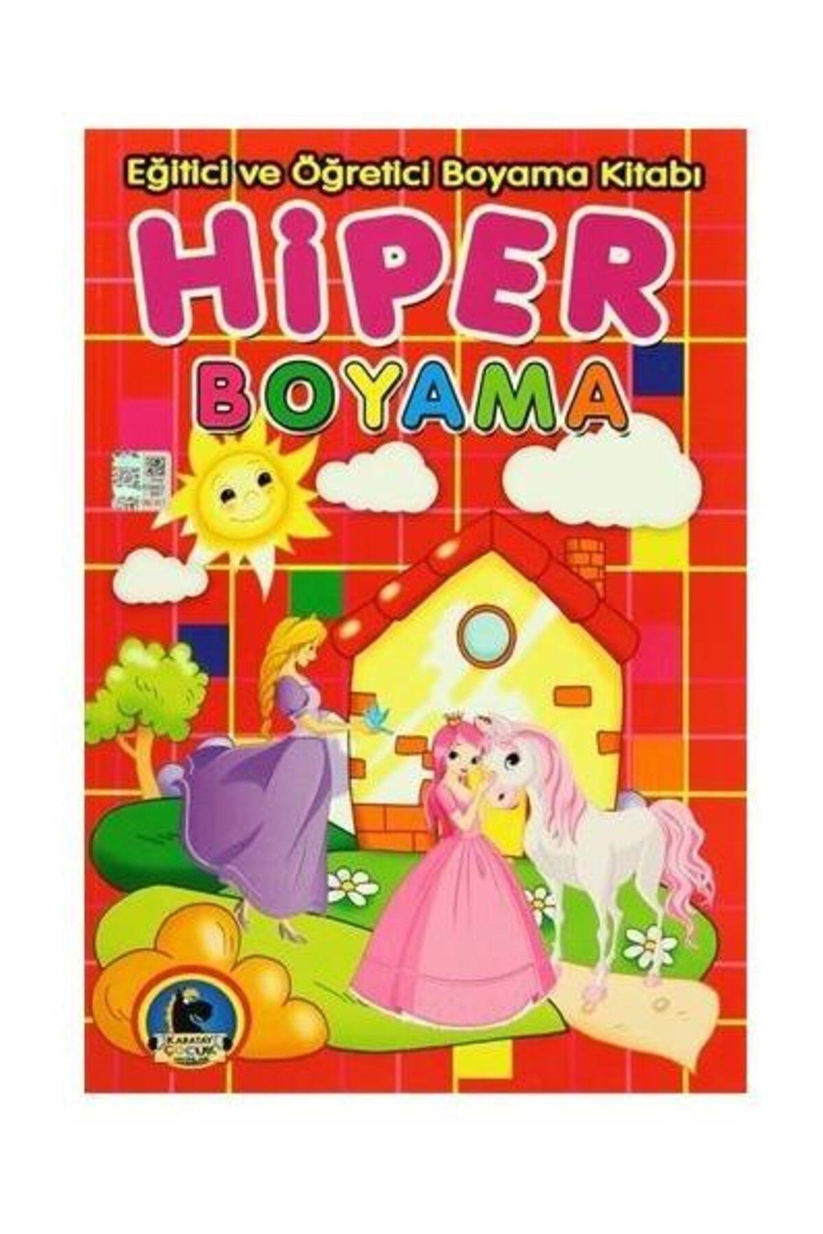 4E Boyama Kitabı Hiper 128 Sayfa Karatay Yayınevi