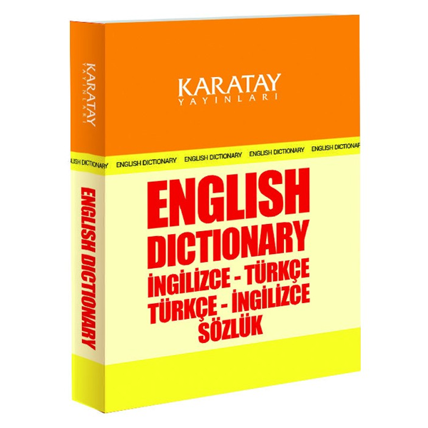Karatay İngilizce Türkçe Türkçe İngilizce Karton Kapak Sözlük