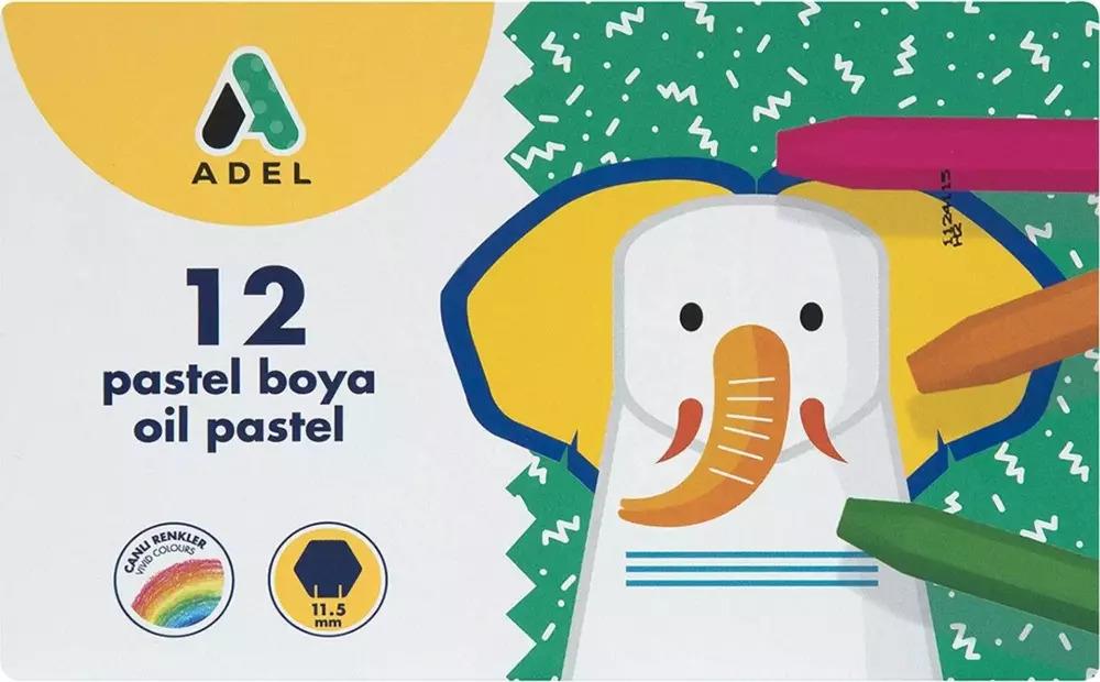 Adel Pastel Boya 12 Renk