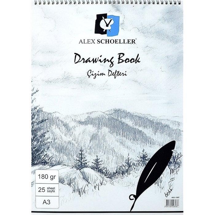 Alex Schoeller Eskiz Blok A3 180 GR 25 Li 