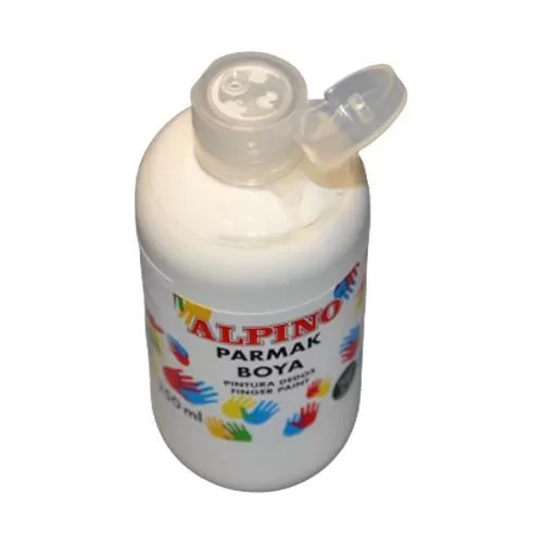 Alpino 250 ML Beyaz Parmak Boyası