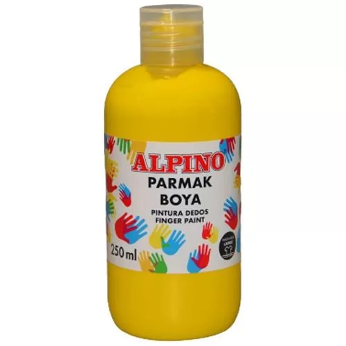 Alpino 250 ML Sarı Parmak Boyası