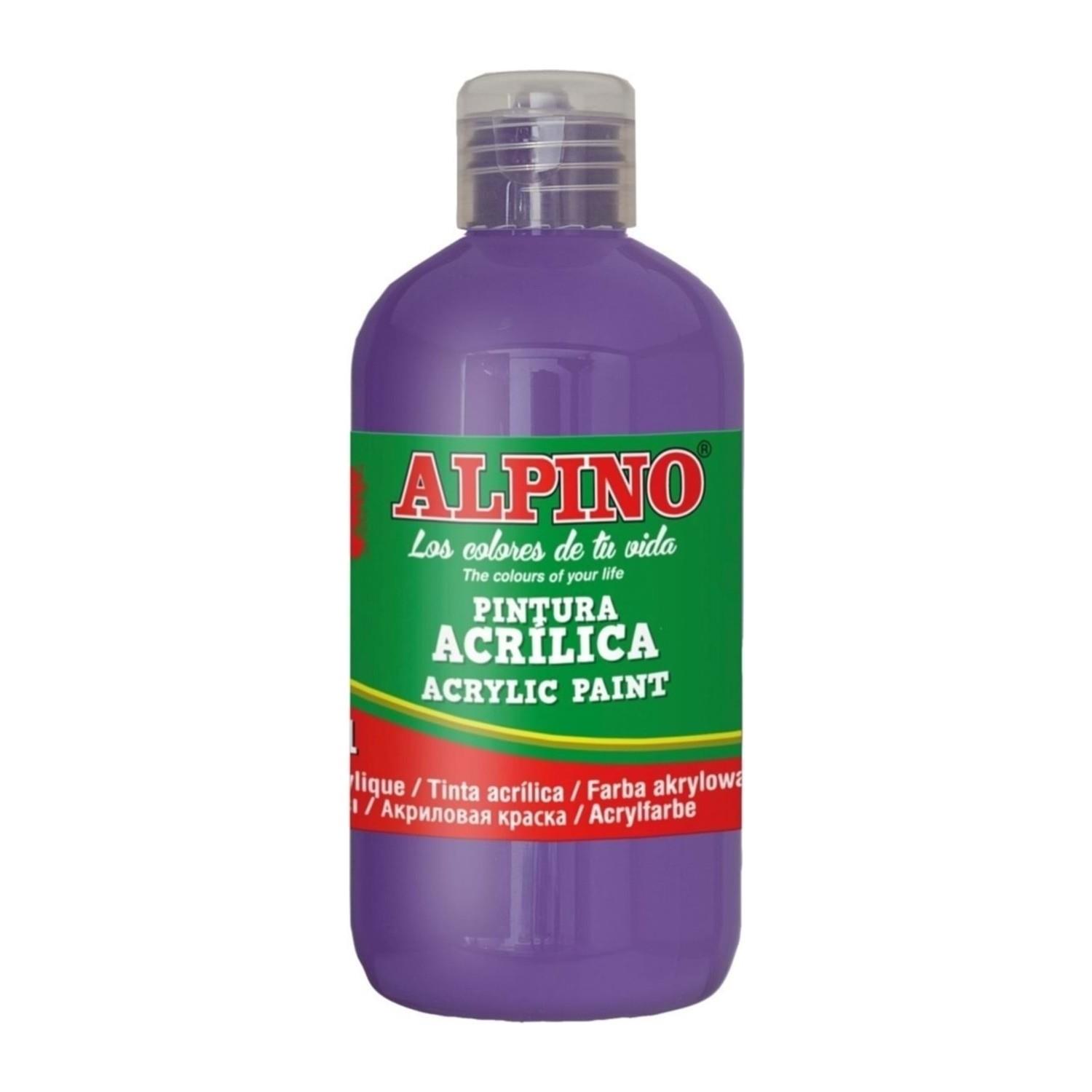 Alpino Akrilik Boya 250 ML Mor Akrilik Boya