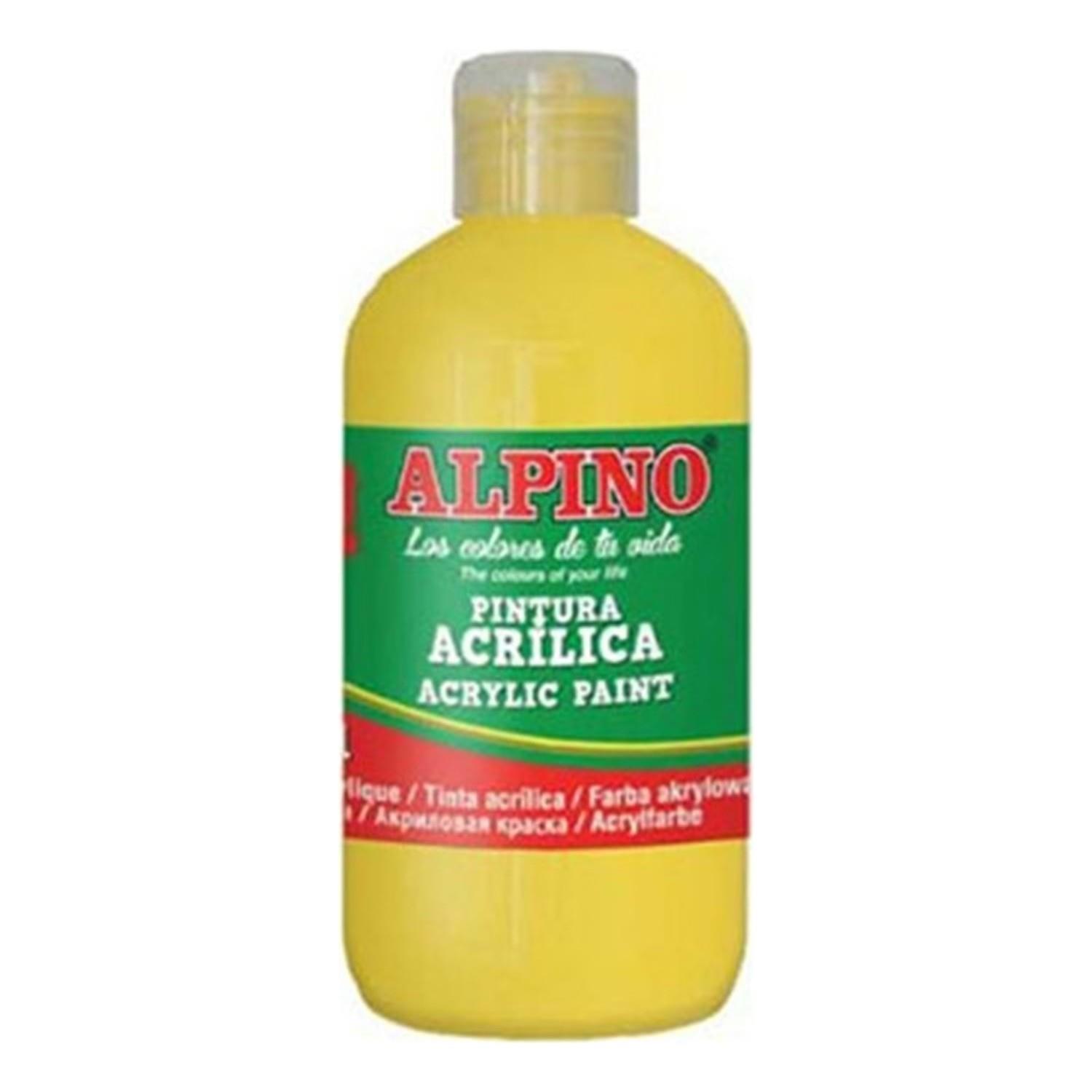 Alpino Akrilik Boya Sarı 250 ML Sarı Akrilik Boya