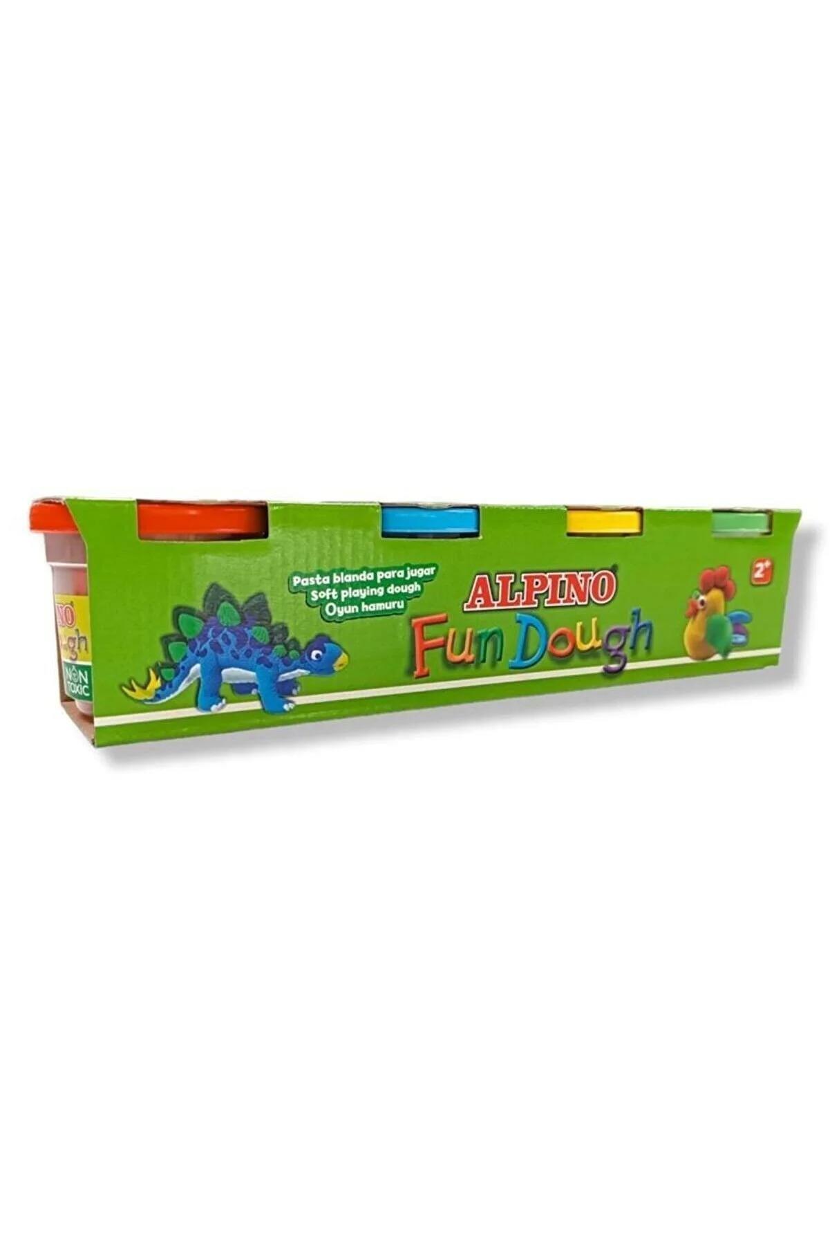 Alpino Oyun Hamuru 4 Renk 100 Gram Oyun Hamuru