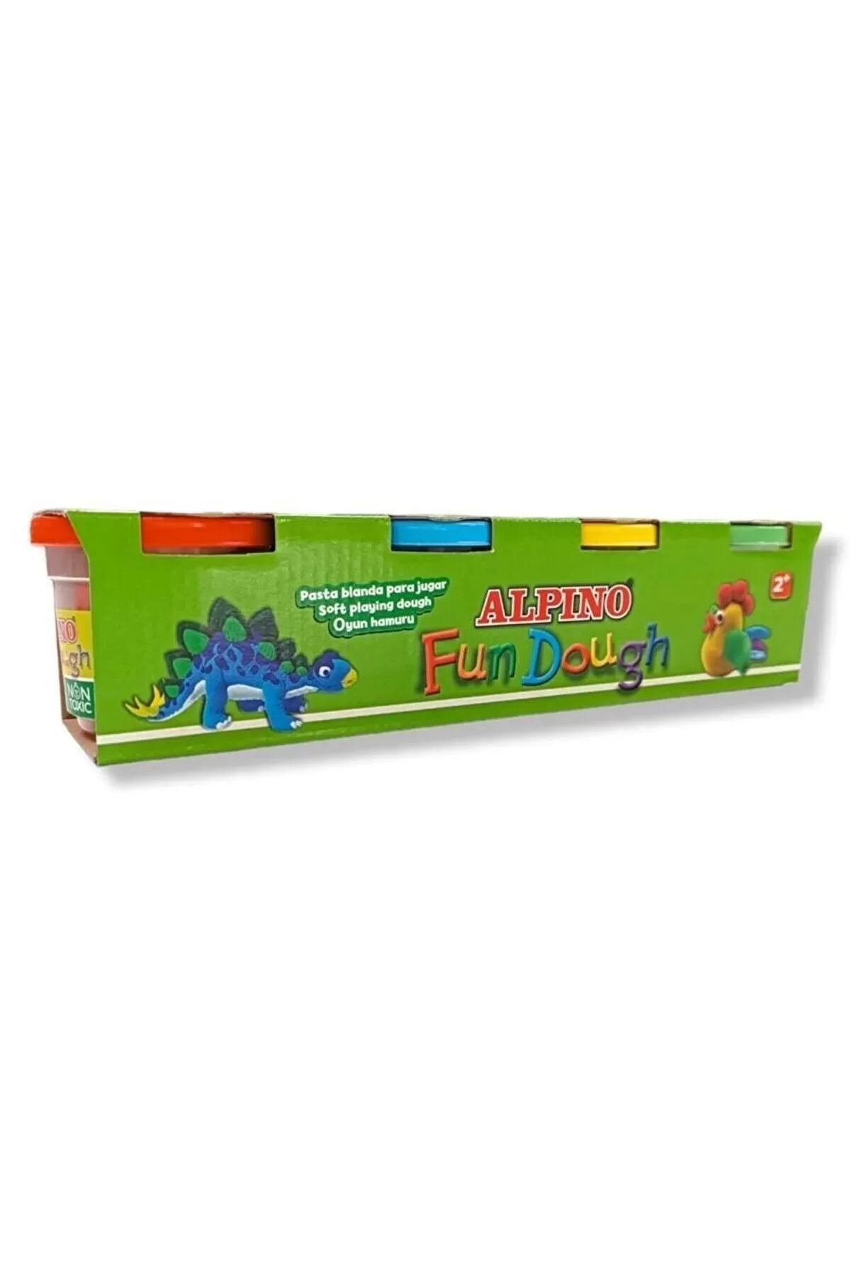 Alpino Oyun Hamuru 4 Renk 100 Gram Oyun Hamuru