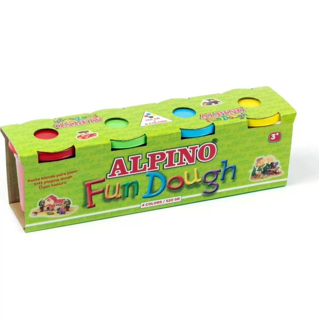 Alpino Oyun Hamuru 4 LÜ 130 GR DP000302