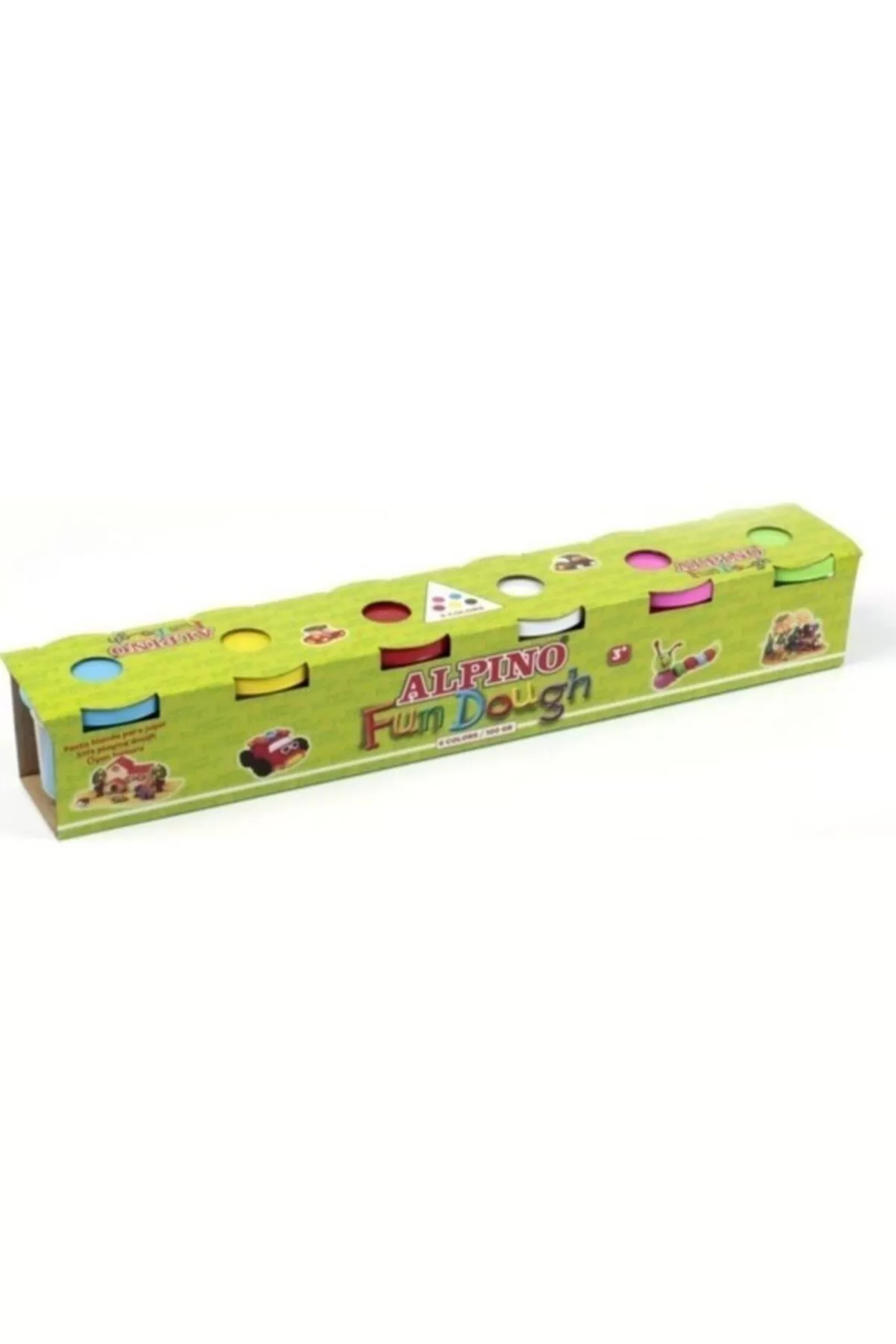 Alpino Oyun Hamuru 6 LI 100 GR DP-000301