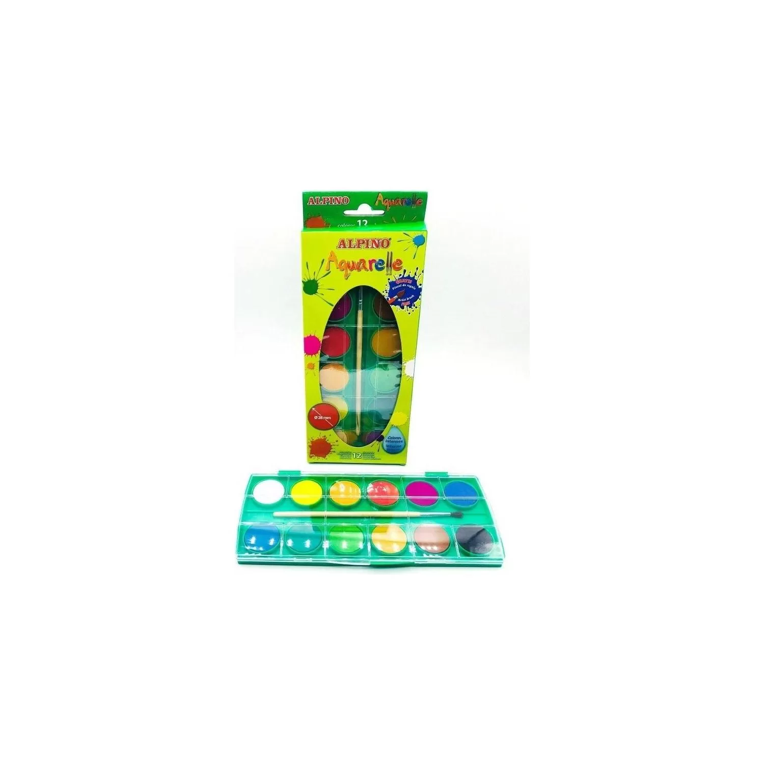 Alpino Sulu Boya 12 Renk Küçük