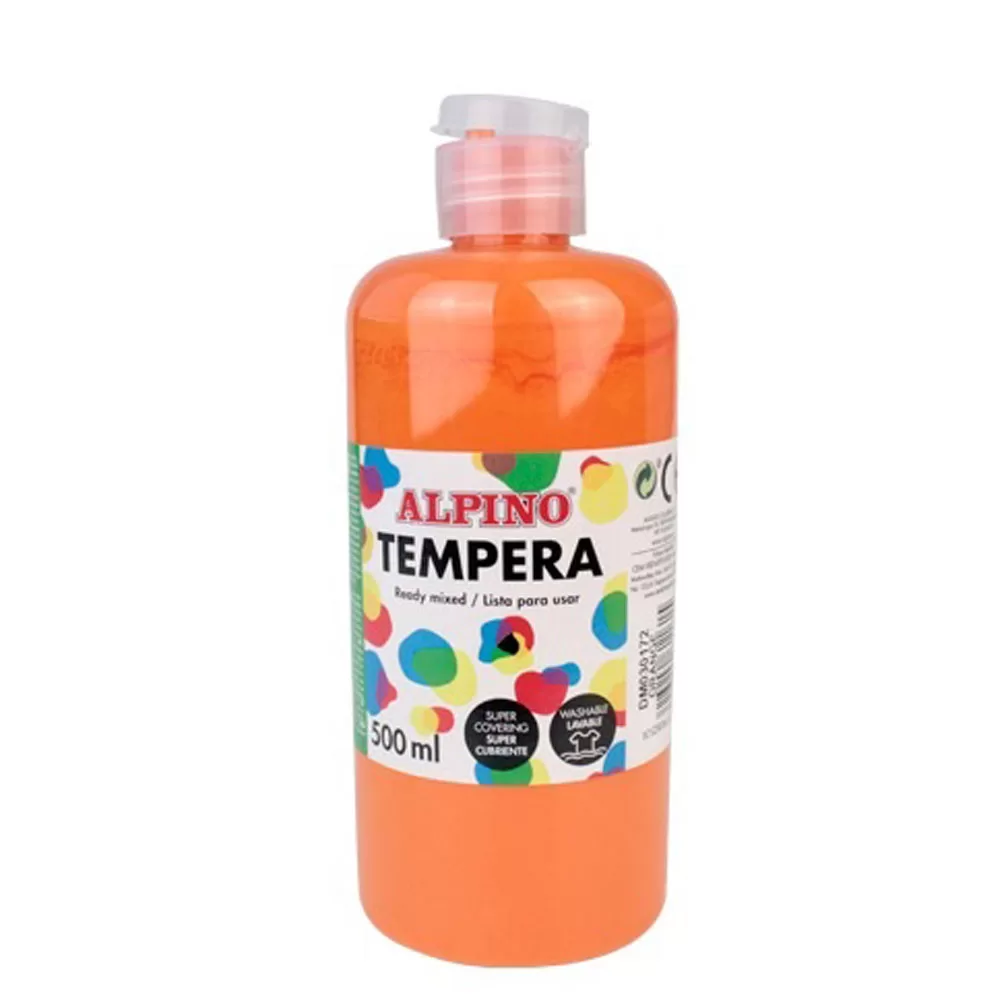 Alpino Sulu Boya Tempera 500 ML Turuncu