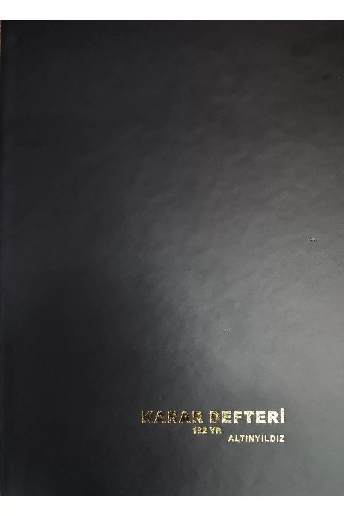 Altınyıldız Karar Defteri 192 Yaprak Ciltli Karar Defteri