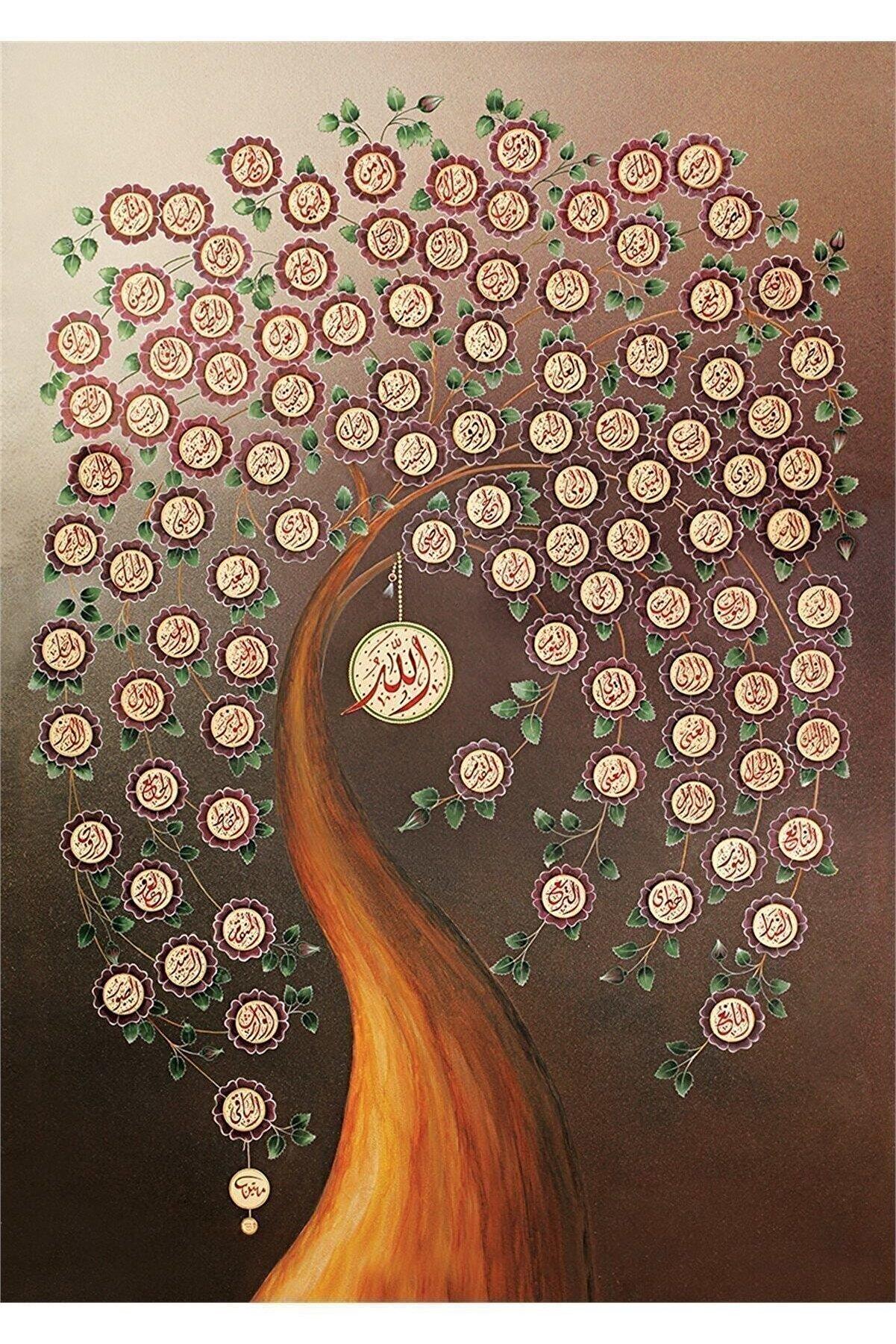Art Puzzle 1000 Parça Allah ın 99 İsmi (Esma-Ül Hüsna)