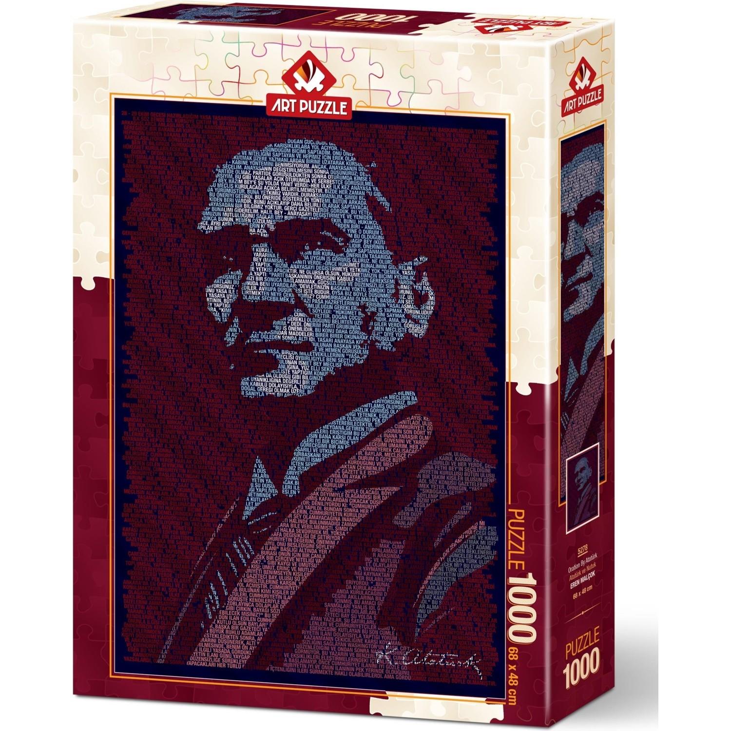 Art Puzzle Atatürk Nutuk 1000 Parça Puzzle