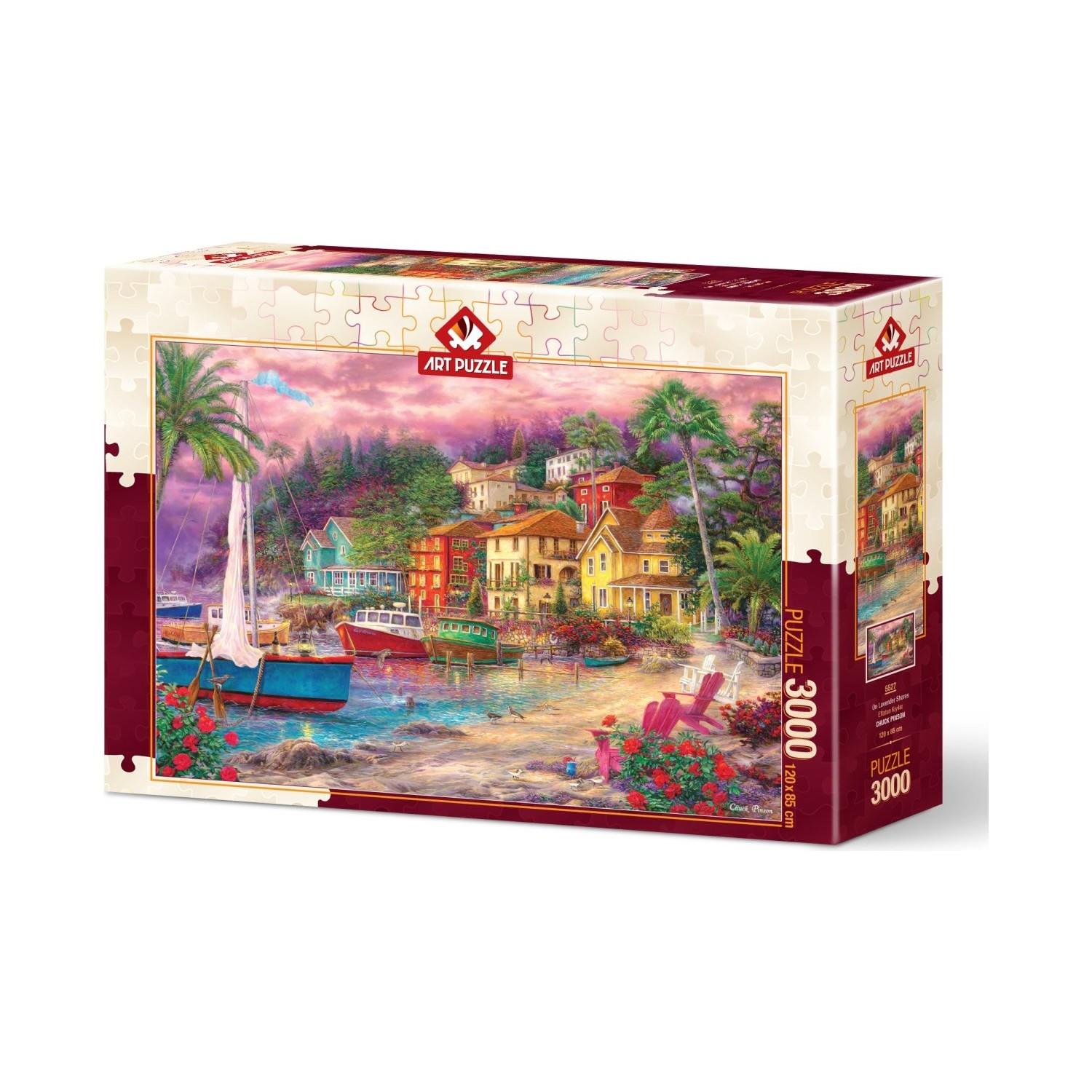 Art Puzzle Eflatun Kıyılar 3000 Parça Puzzle