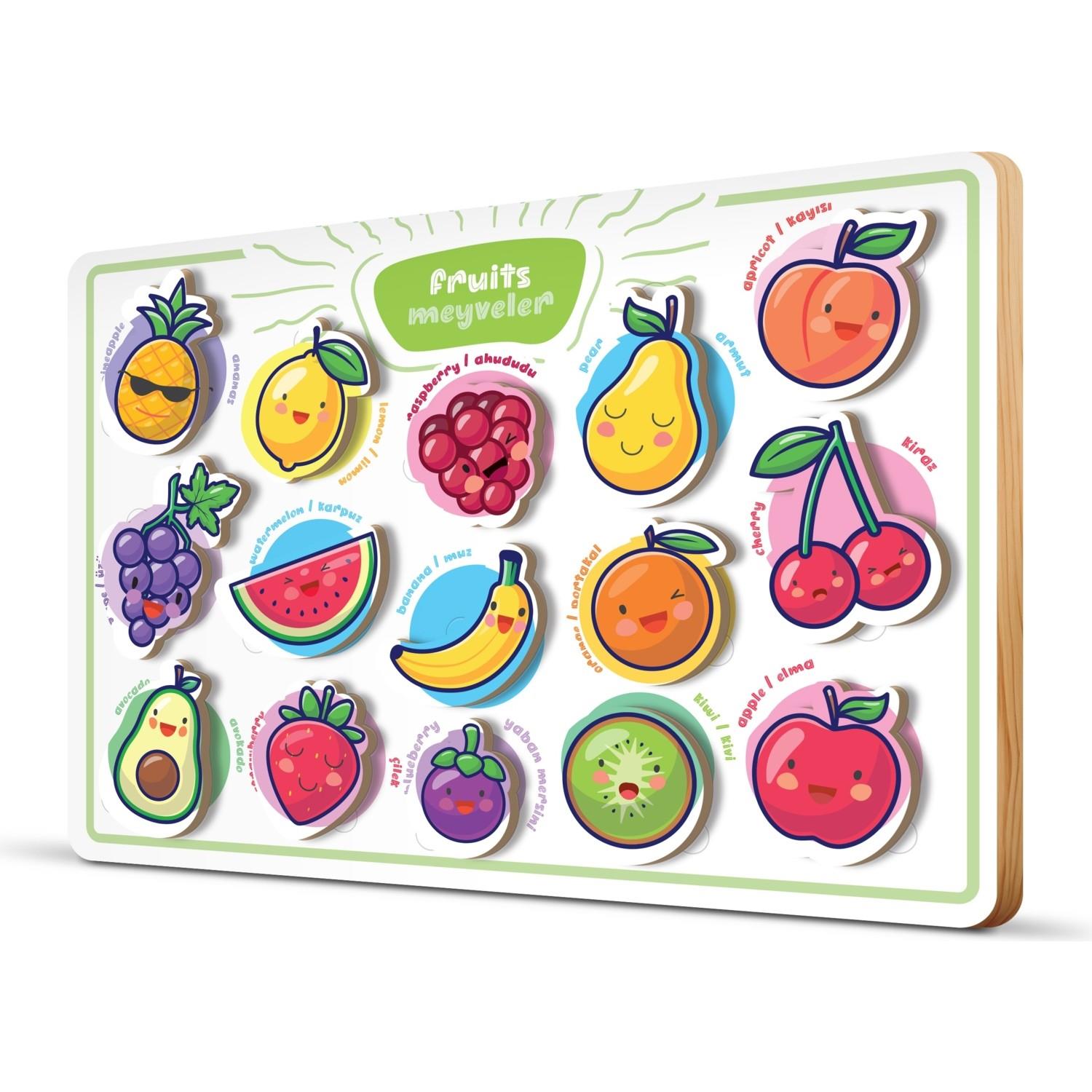 Art Puzzle Meyveler Ahşap Frame Puzzle