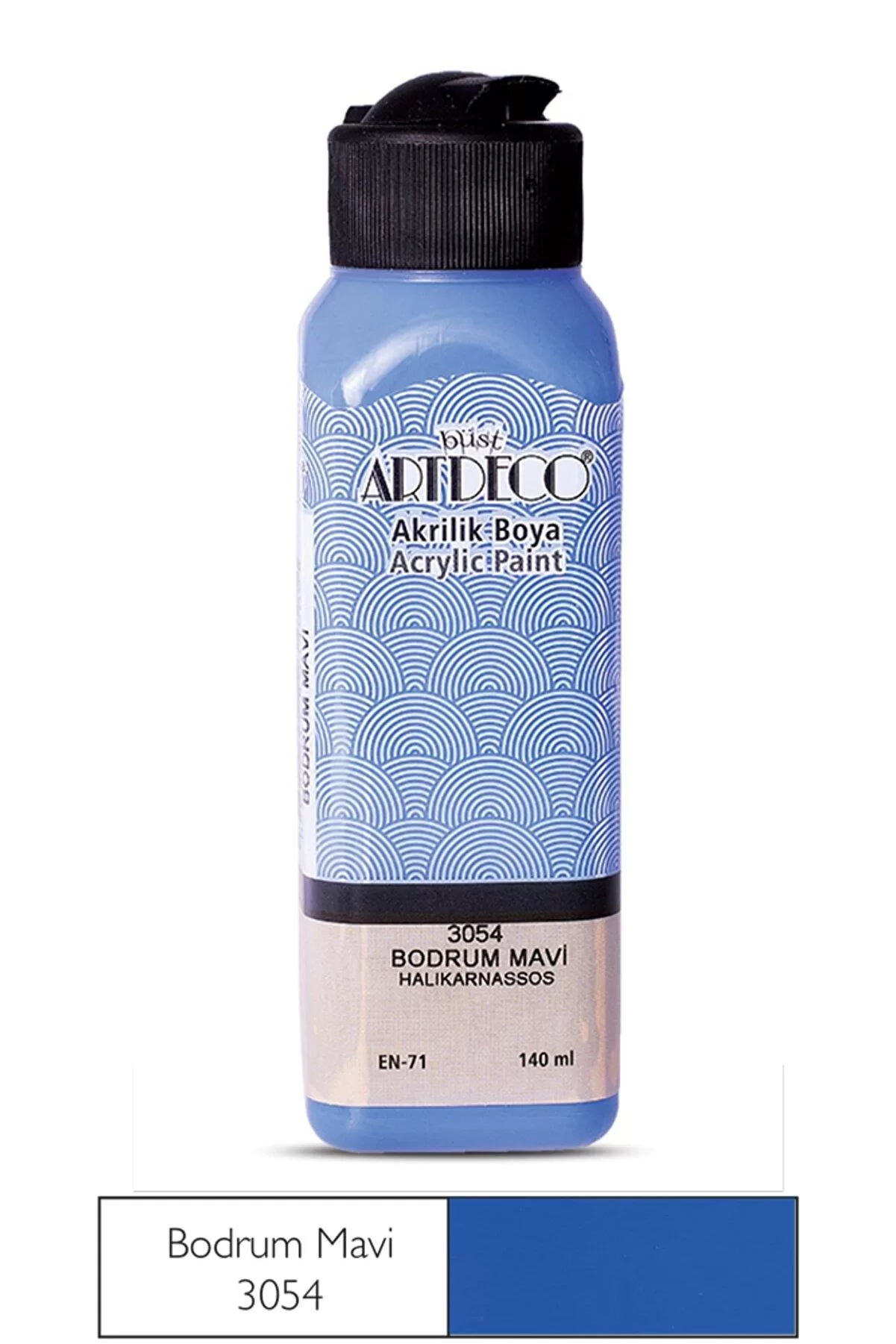 Artdeco Akrilik Boya 140 ML Bodrum Mavi Akrilik Boya