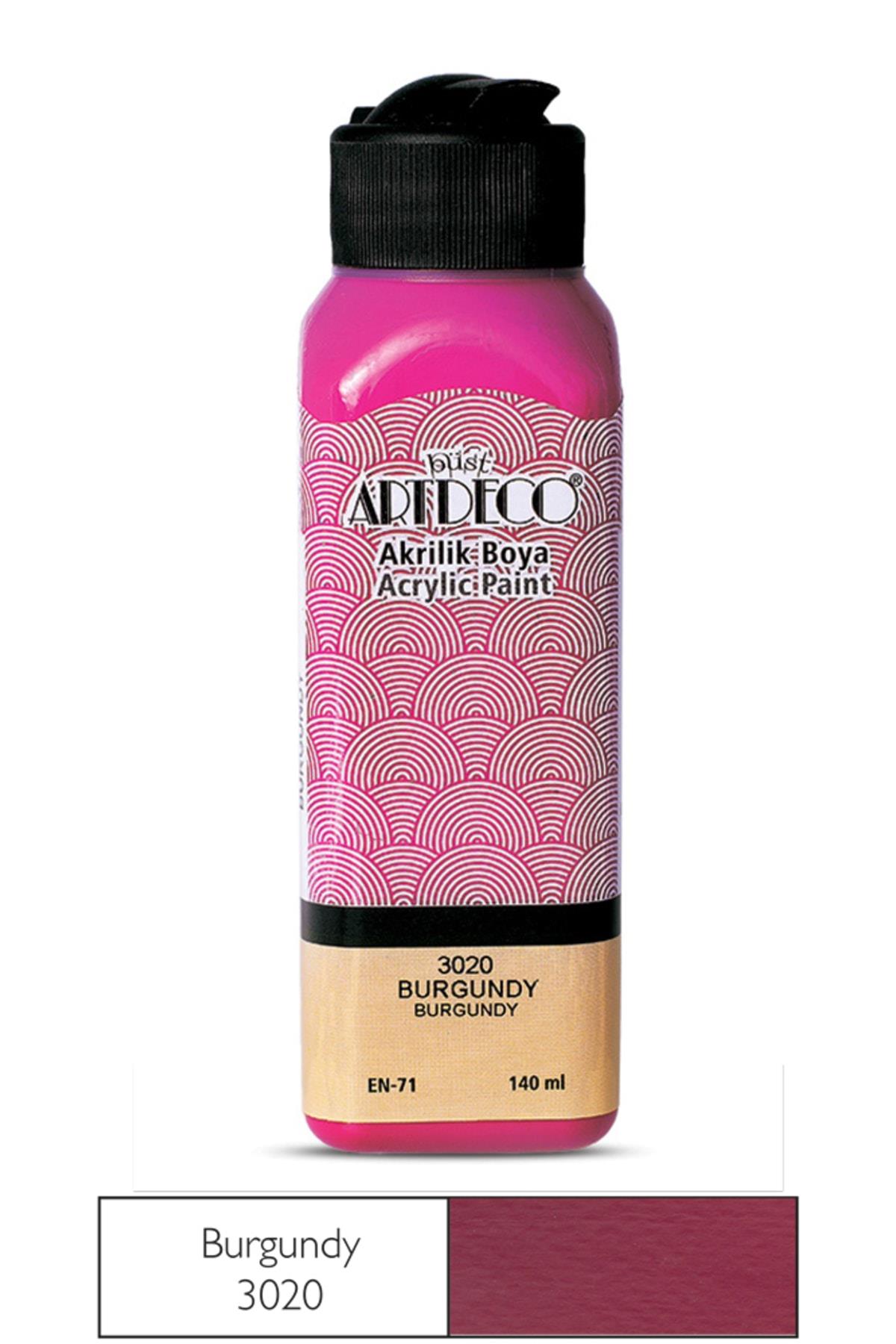Artdeco Akrilik Boya 140 ML Burgundy Akrilik Boya