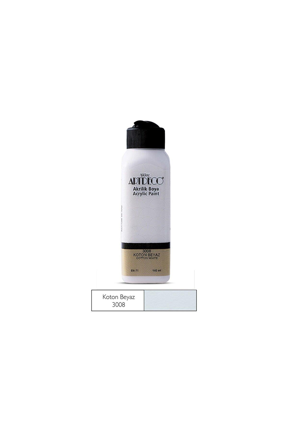 Artdeco Akrilik Boya 140 Ml Koton Beyaz Akrilik Boya