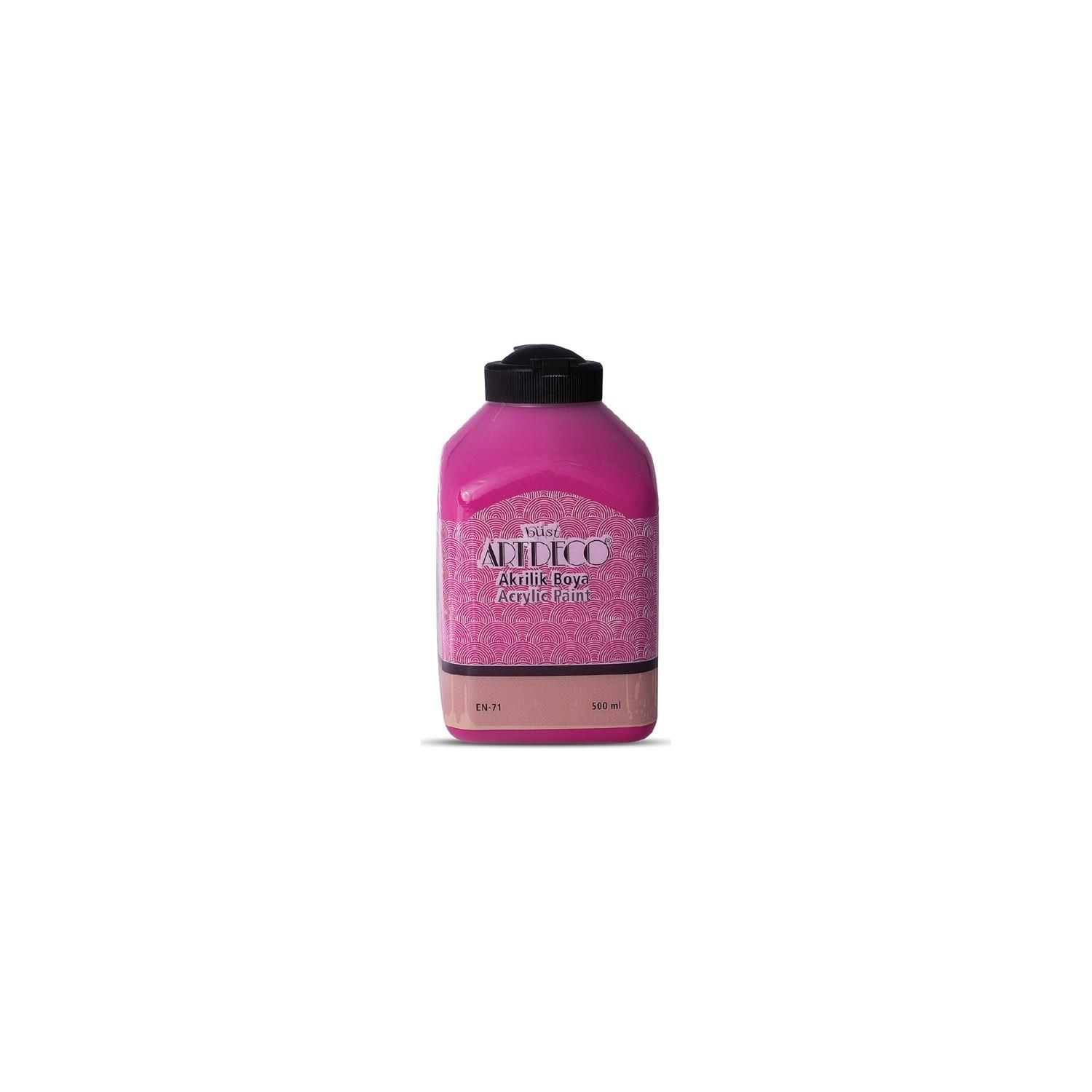 Artdeco Akrilik Boya 500 ML Fuşya Akrilik Boya