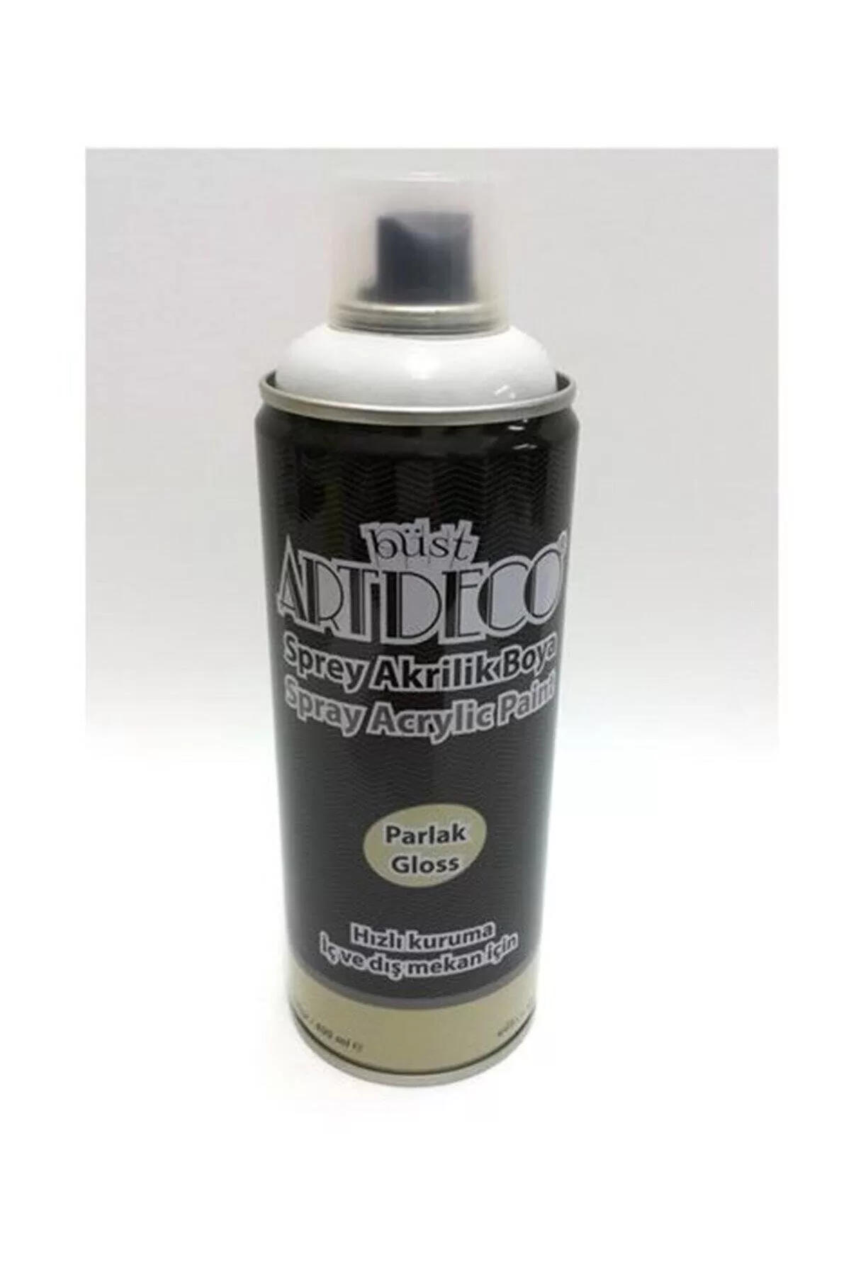 Artdeco Akrilik Sprey Boya 400 ML Açık Gri Sprey Akrilik Boya