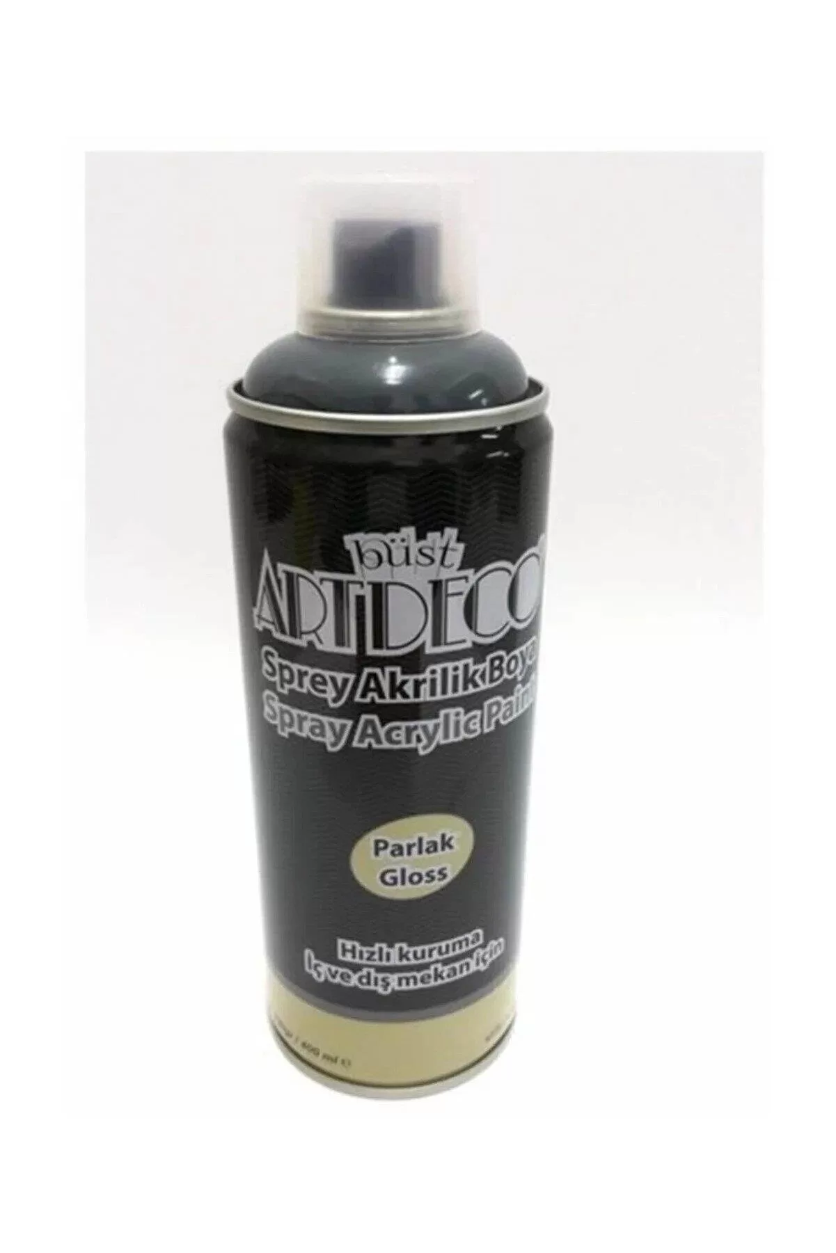 Artdeco Akrilik Sprey Boya 400 ML Koyu Gri Sprey Akrilik Boya