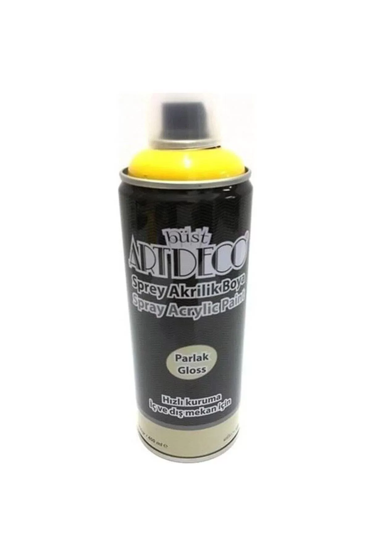 Artdeco Akrilik Sprey Boya 400 ML Sarı Sprey Akrilik Boya