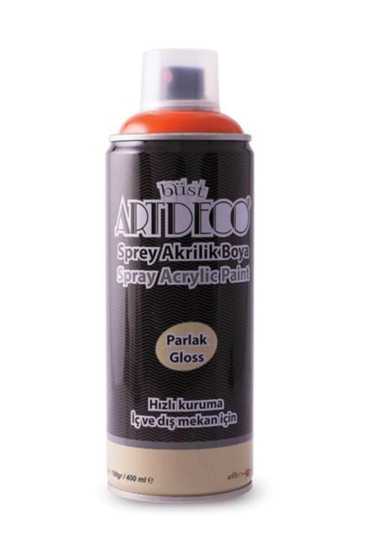 Artdeco Akrilik Sprey Boya 400 ML Turuncu Sprey Akrilik Boya