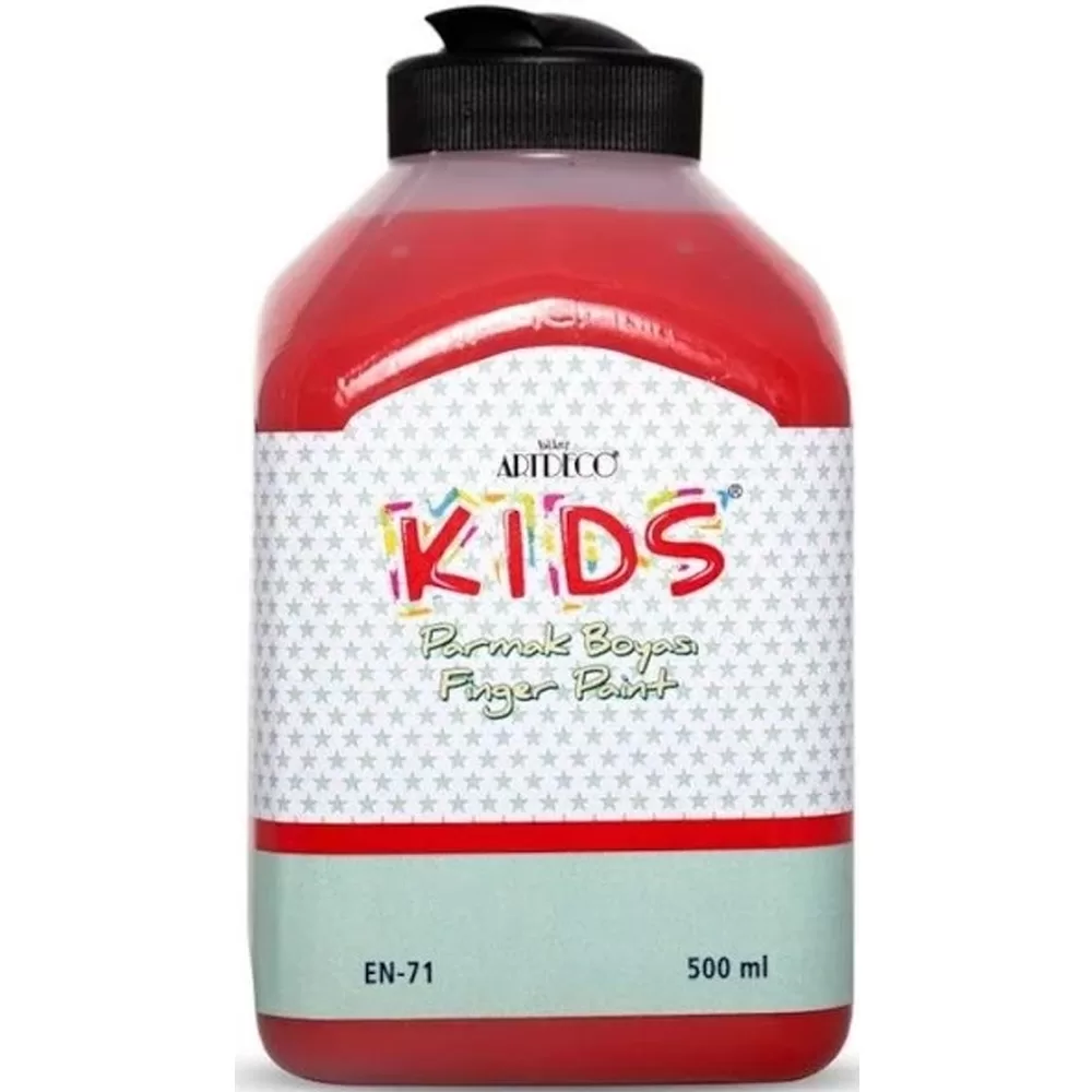 Artdeco Kids Parmak Boyası 500 ML Kırmızı
