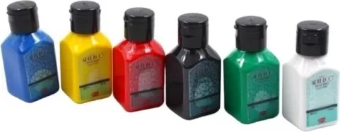 Artdeco Kids Parmak Boyası 6x50 Ml Temel Renkler