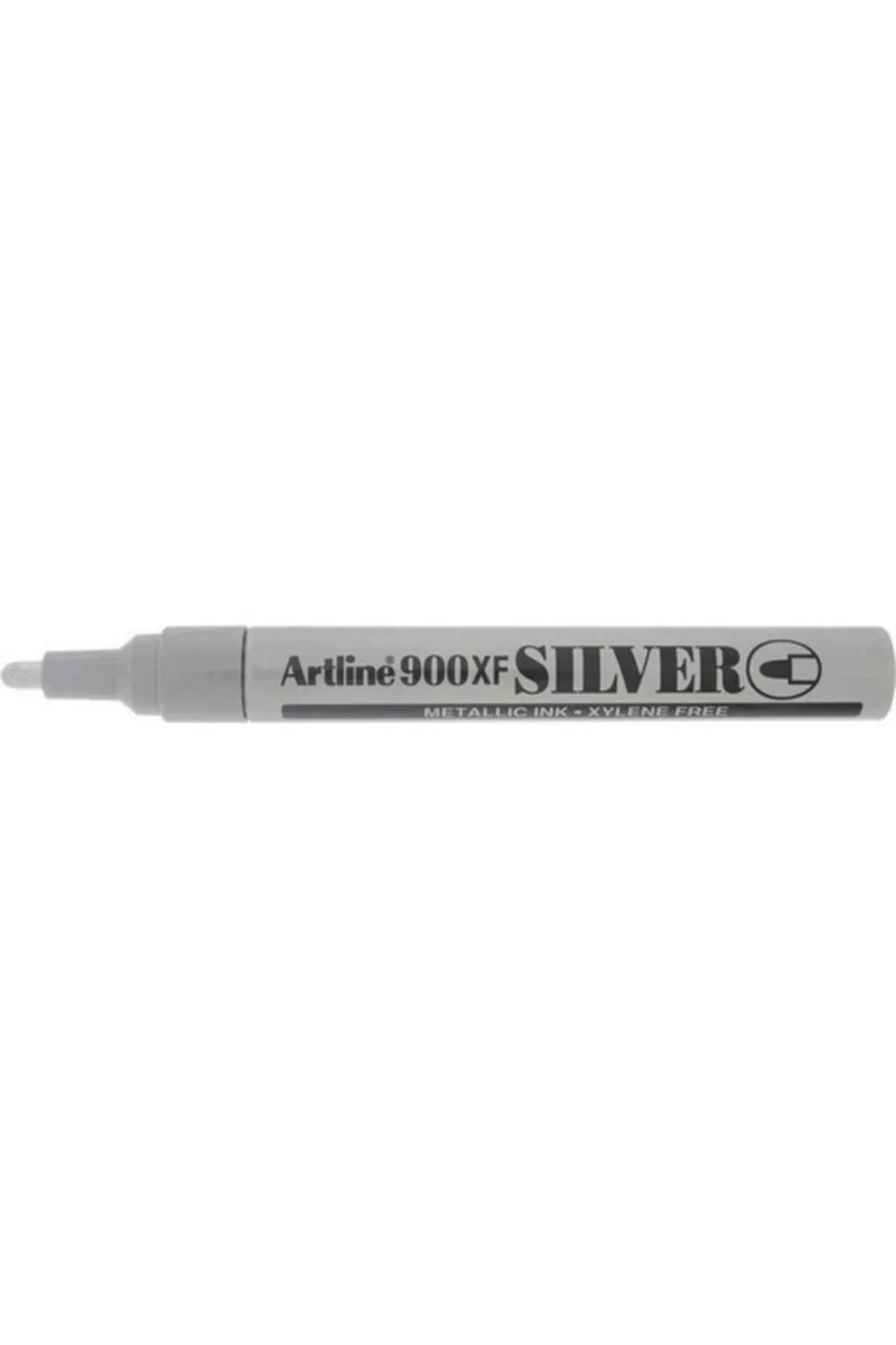 Artline Markör Yaldızlı Yuvarlak Uçlu 2.3 MM Gümüş EK-900XF