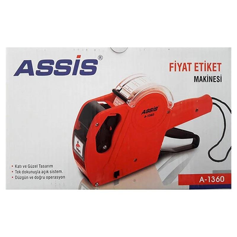 Assis Fiyat Etiket Makinesi (Karışık Renk 1 Adet)