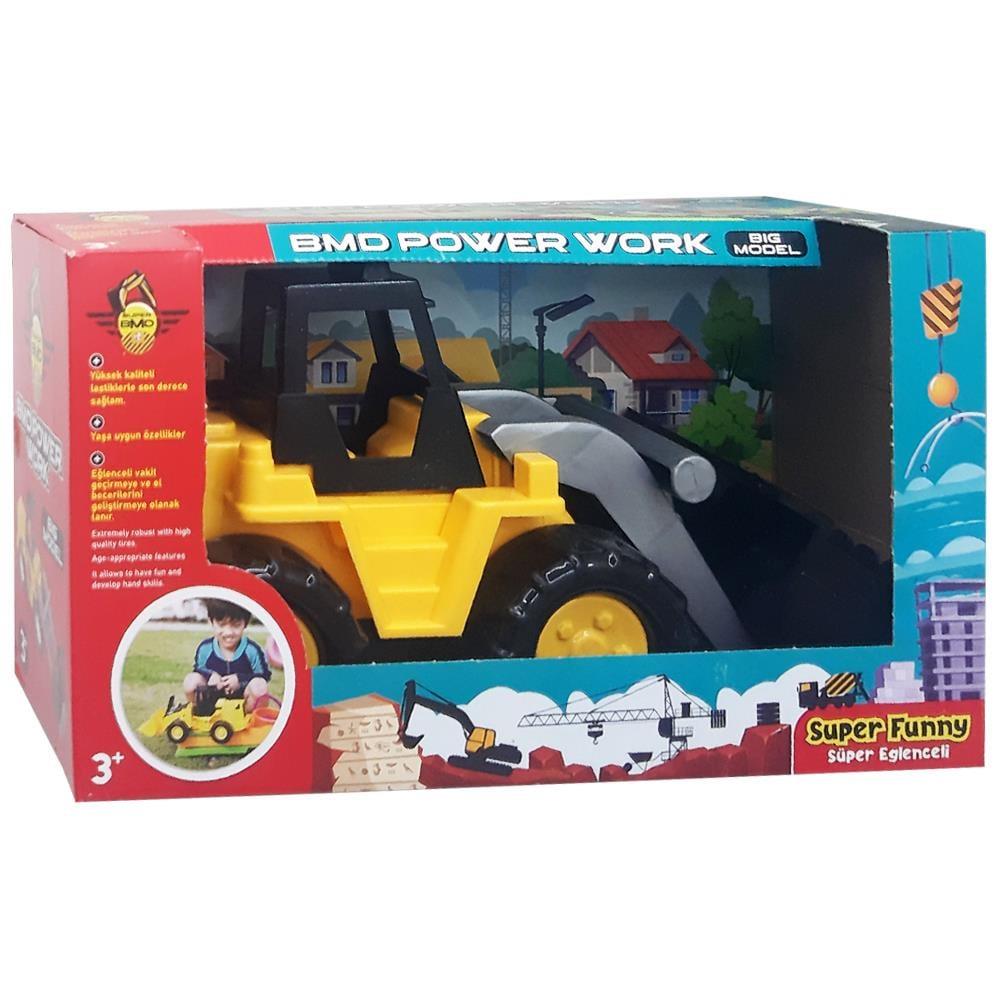 Asya Oyuncak Dozer Bmd Work Power Dozer (Karışık Model 1 Adet)