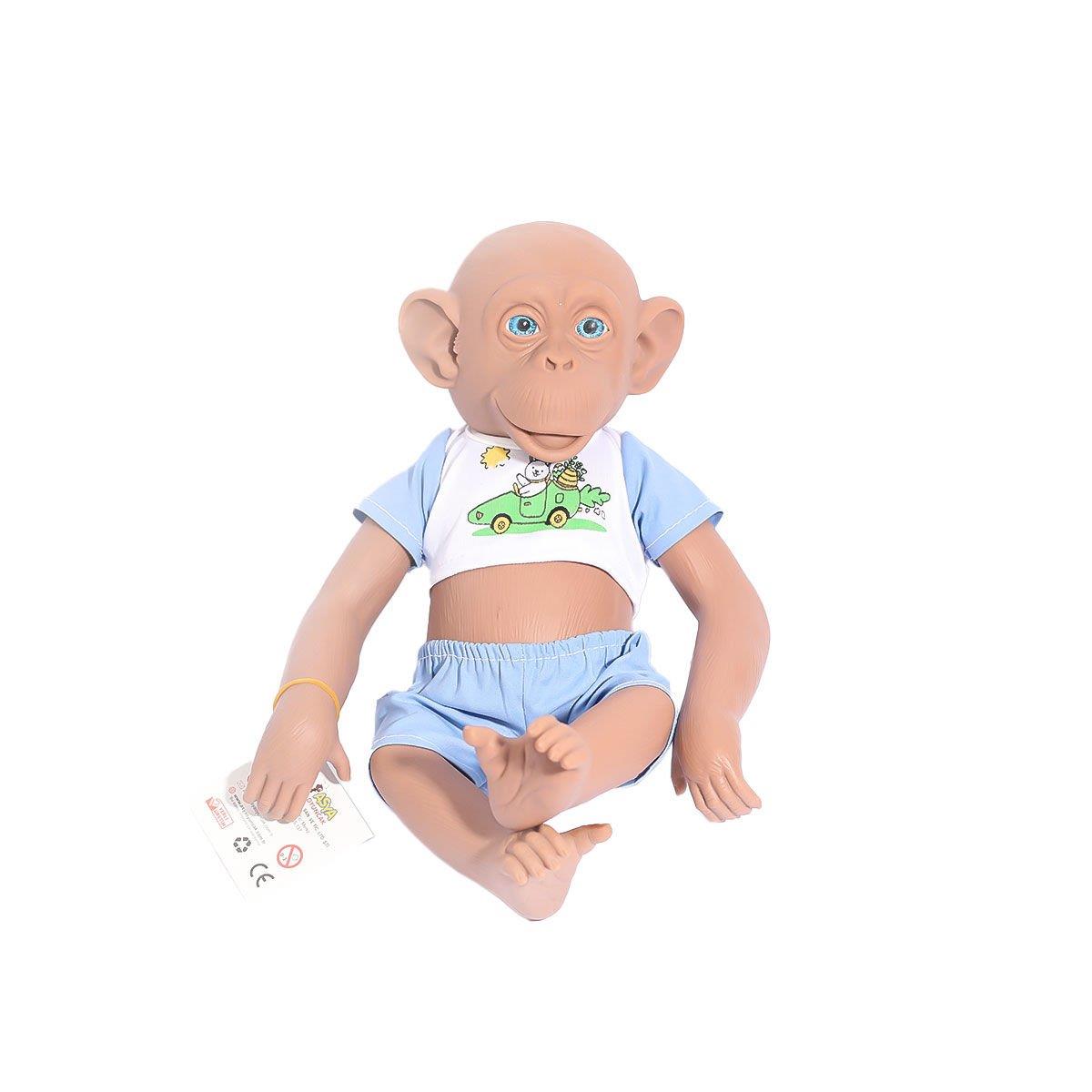Asya Peluş Oyuncak Maymun 35 CM (Karışık Renk 1 Adet)