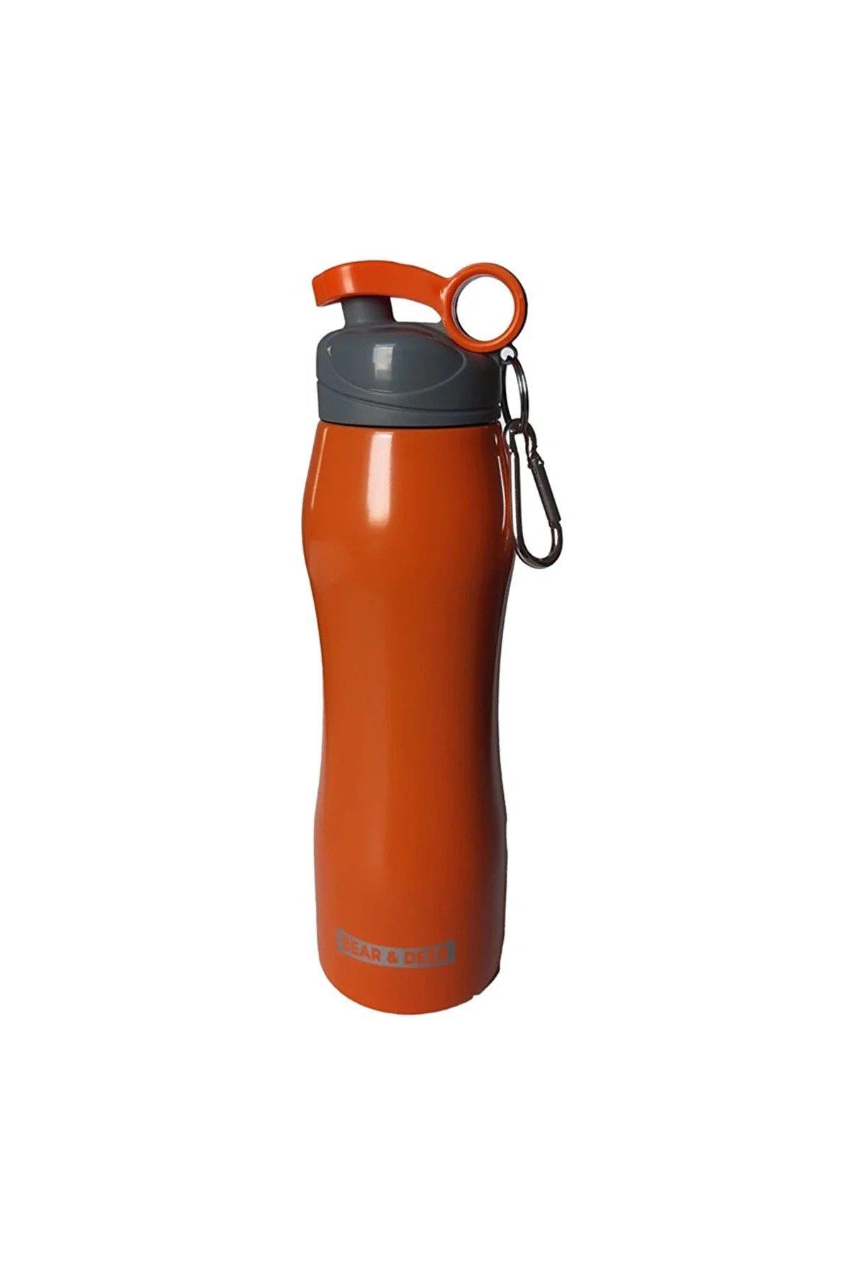 B&D Matara Çelik İnce Pipetli Opak Renk 750 Ml (Karışık Renk 1 Adet)