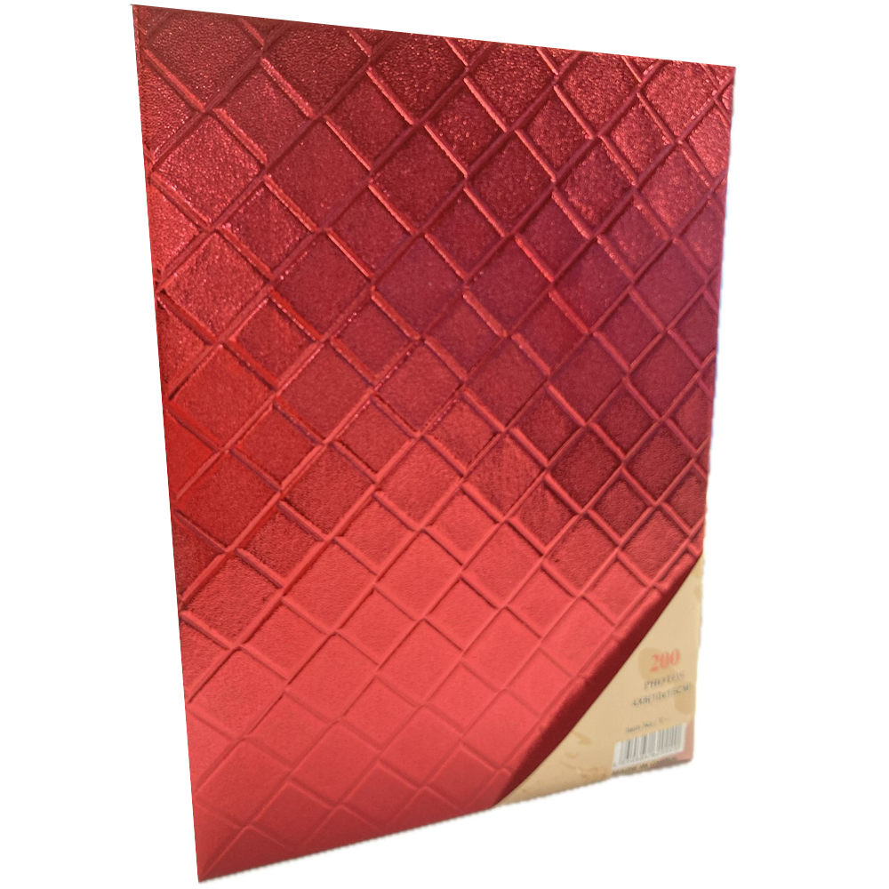 Bafix Fotoğraf Albümü Yaldızlı 10x15 200 Lü (Karışık Renk)