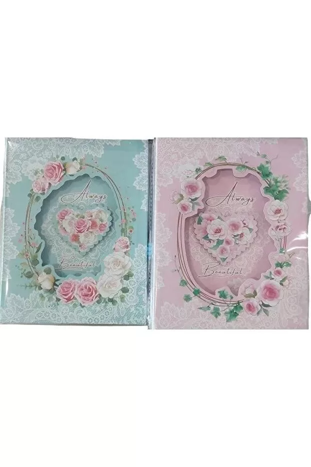 Bafix Hatıra Defteri Kilitli 16.8 X 21.8 CM (Karışık Renk 1 Adet)
