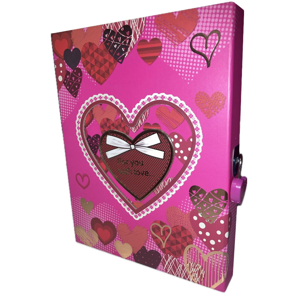Bafix Hatıra Defteri Kilitli 16.8 x 21.8 CM Kilitli Hatıra Defteri