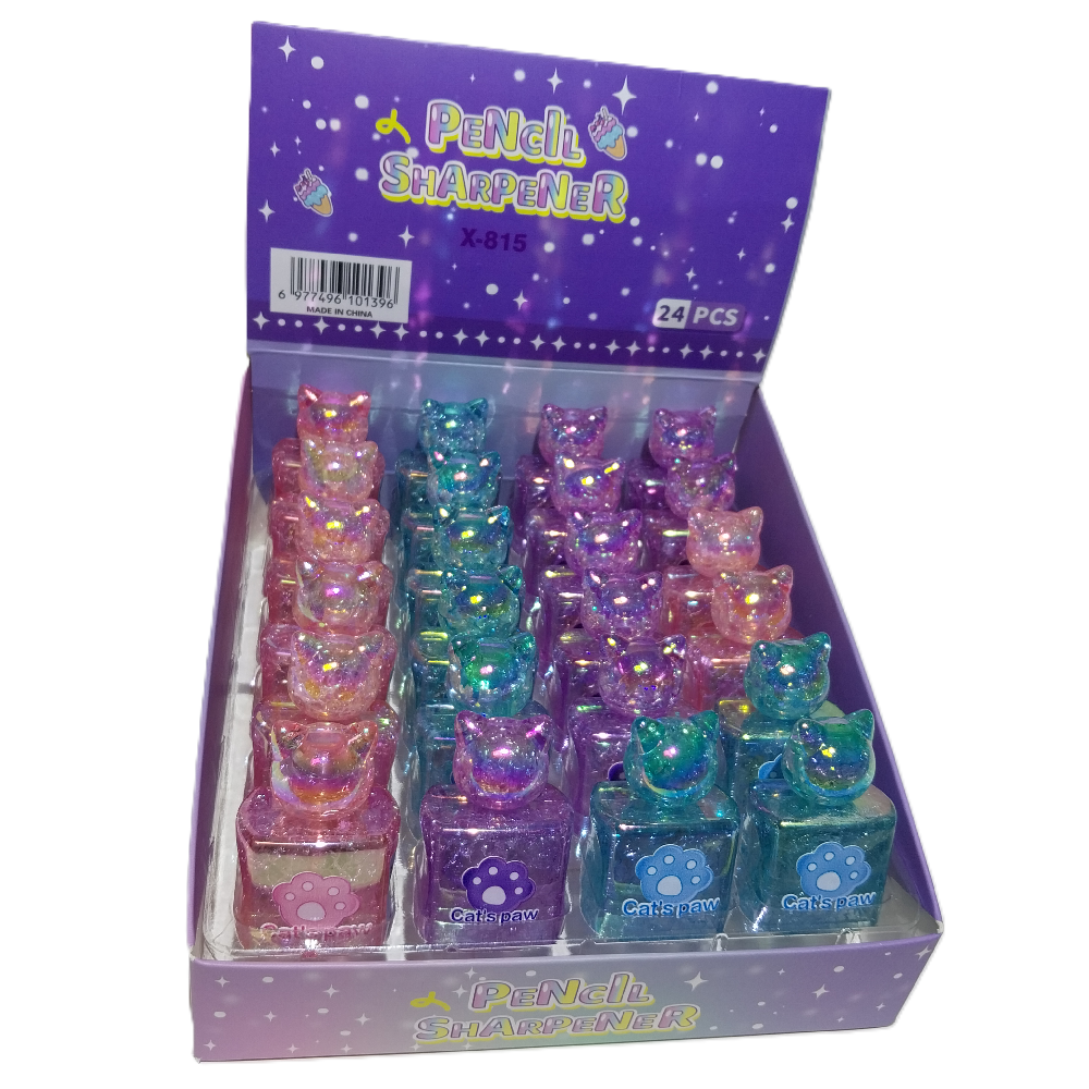 Bafix Kalemtraş Çiftli Cats Kalemtıraş (24 Lü Paket)