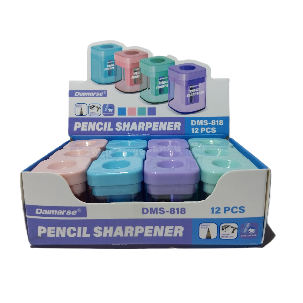 Bafix Kalemtraş Hazneli Öğrenci Kalemtıraş (12 Li Paket)