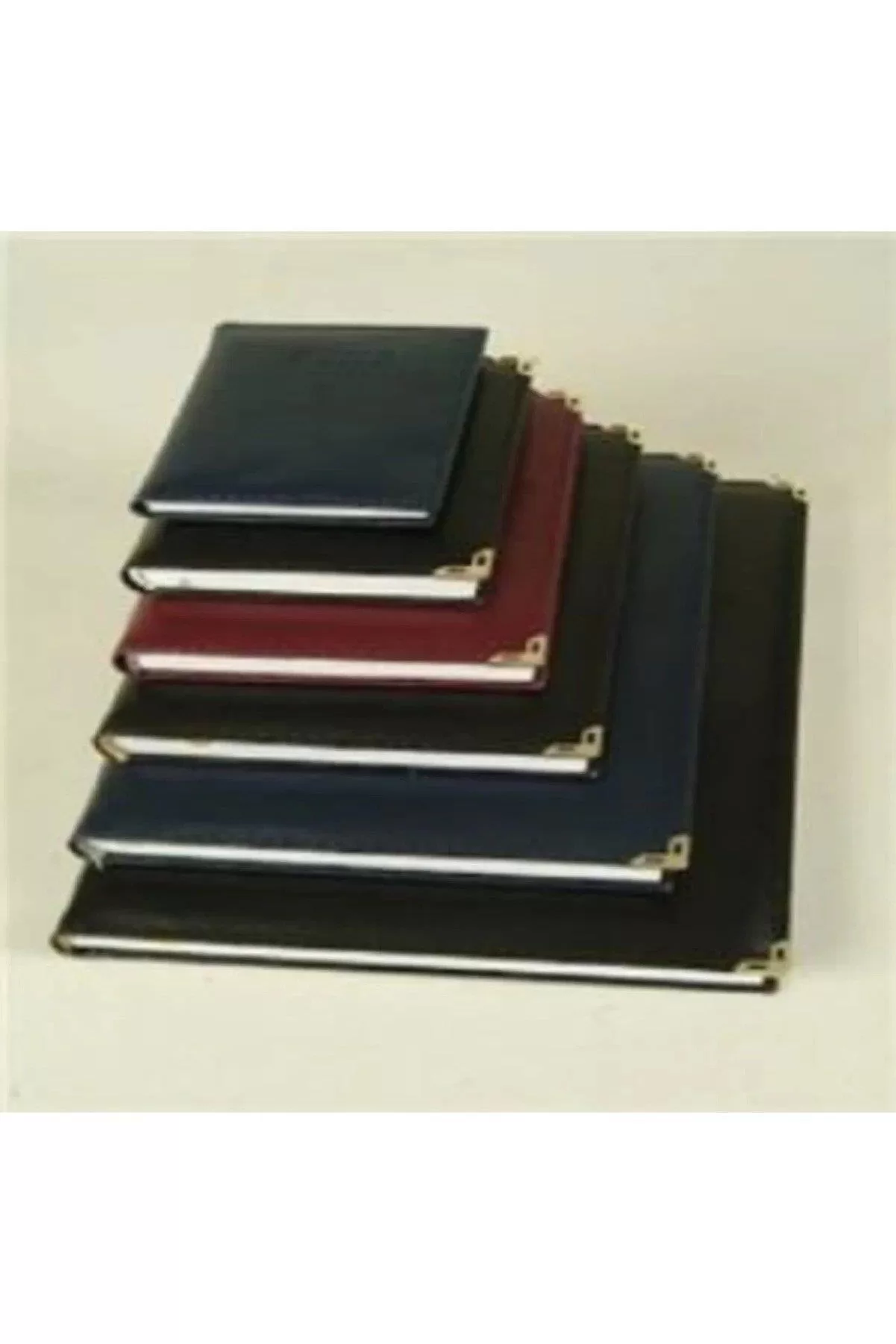 Bafix Modelist Defter Düz Suni Deri 168 Yaprak 14x20 Cm (Karışık Renk 1 Adet)