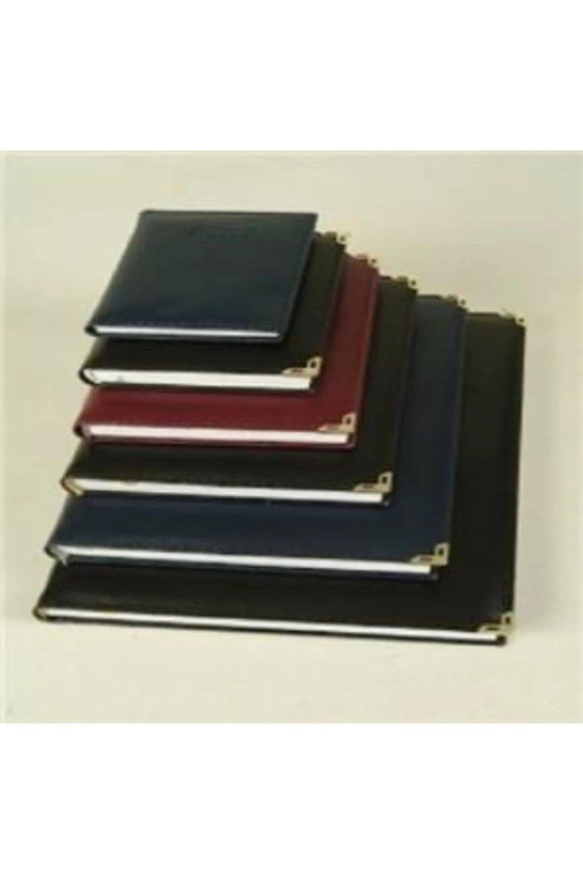 Bafix Modelist Defter Düz Suni Deri 168 Yaprak 14x20 Cm (Karışık Renk 1 Adet)