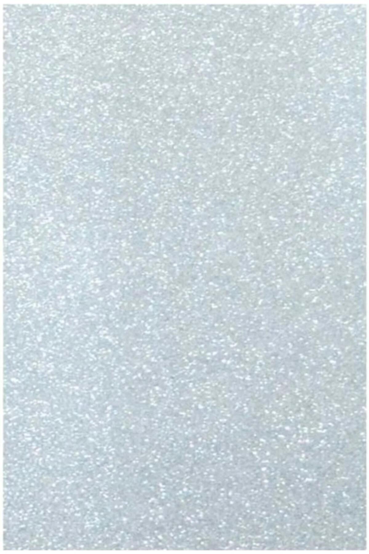 Bafix Simli Karton 50 x 70 CM Gümüş Simli Karton (10 Lu Paket)
