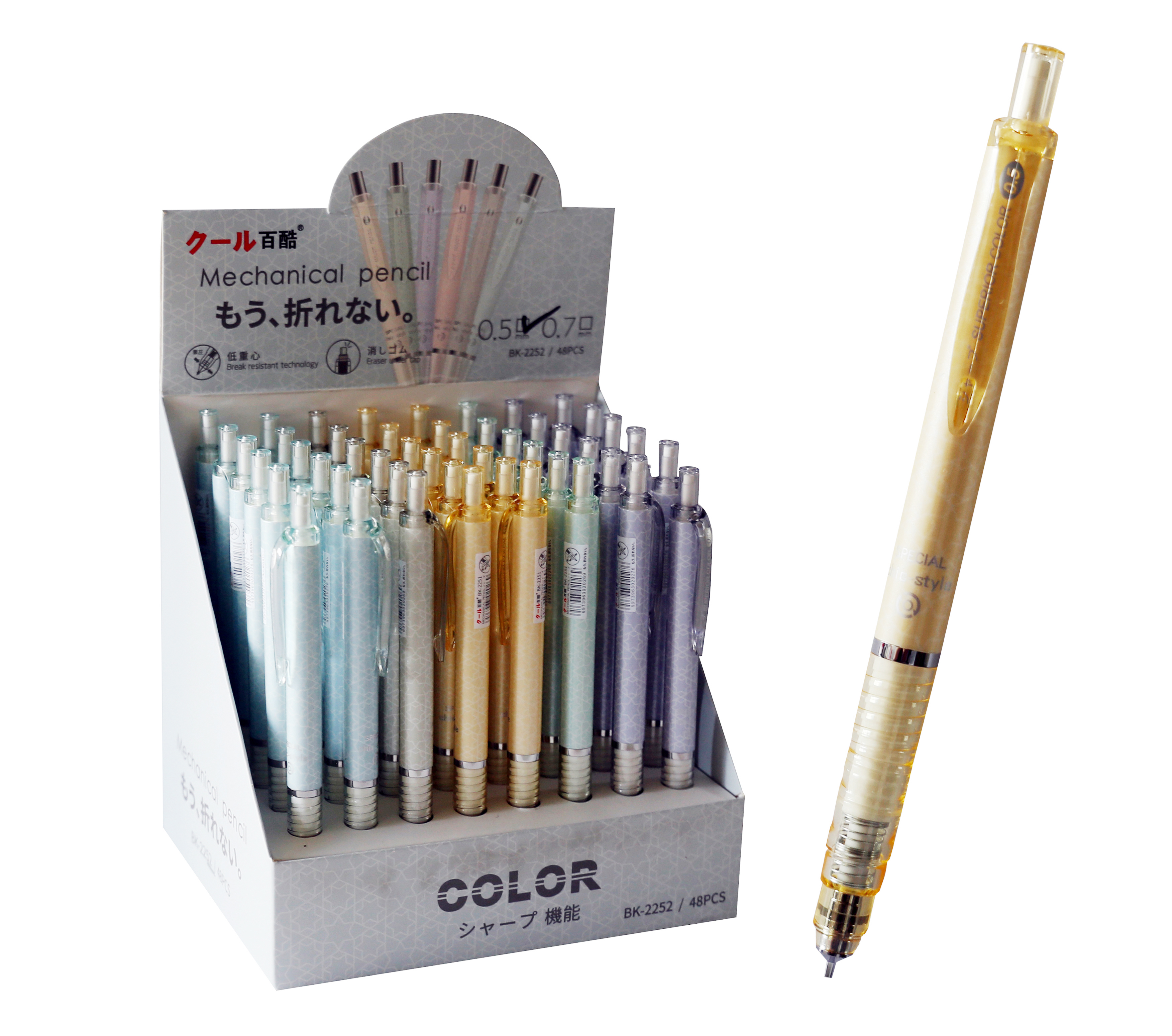 Bafix Superıor Versatil Kalem 0.5 MM Uçlu Kalem (48 Li Paket)