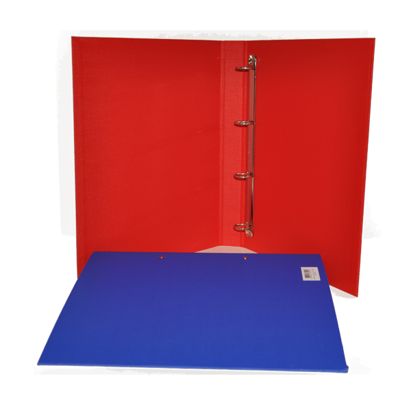 Bafix Talebe Klasörü Pvc 4 Halkalı A4 Kırmızı (20 Li Paket)