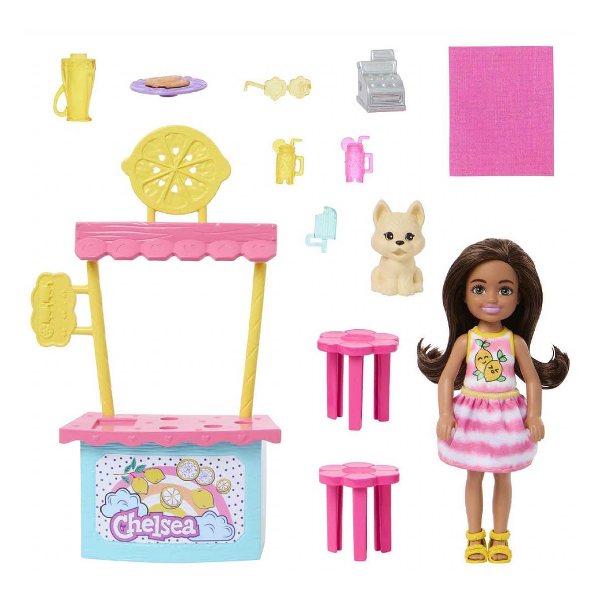 Barbie Chelsea Limonata Standı Oyun Seti