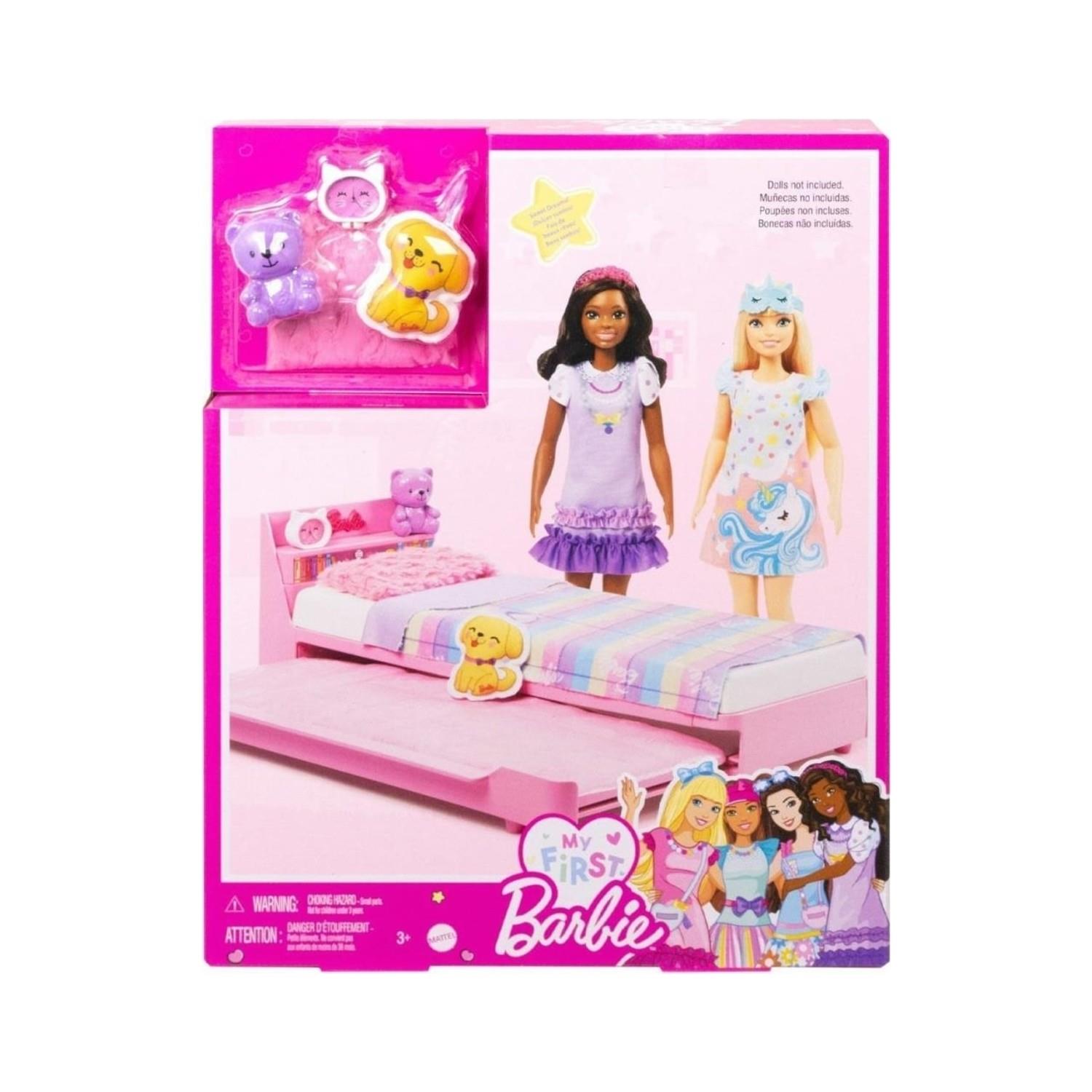 Barbie İlk Bebeğim Barbienin Yatağı Oyun Seti