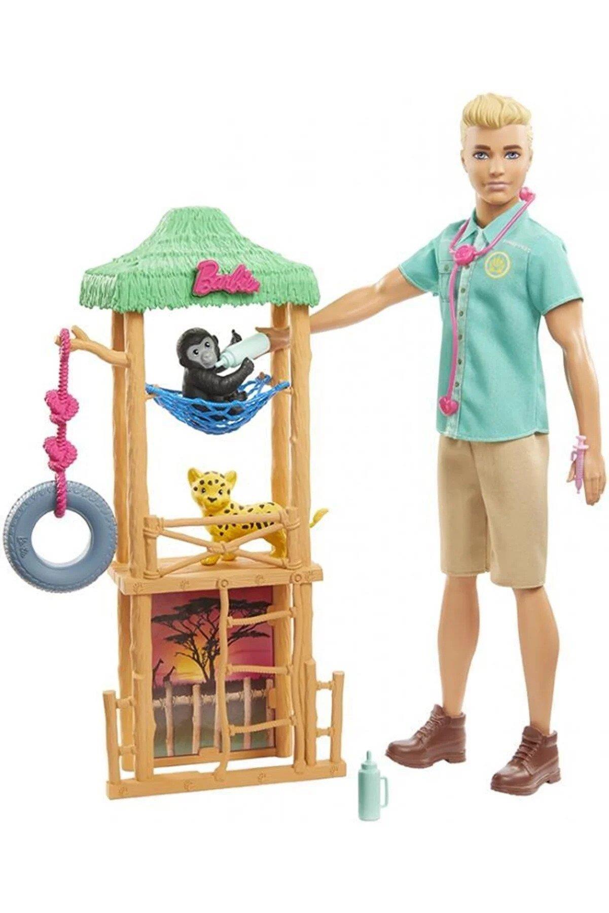 Barbie Ken Ve Meslekleri Oyun Seti (Karışık Model 1 Adet)